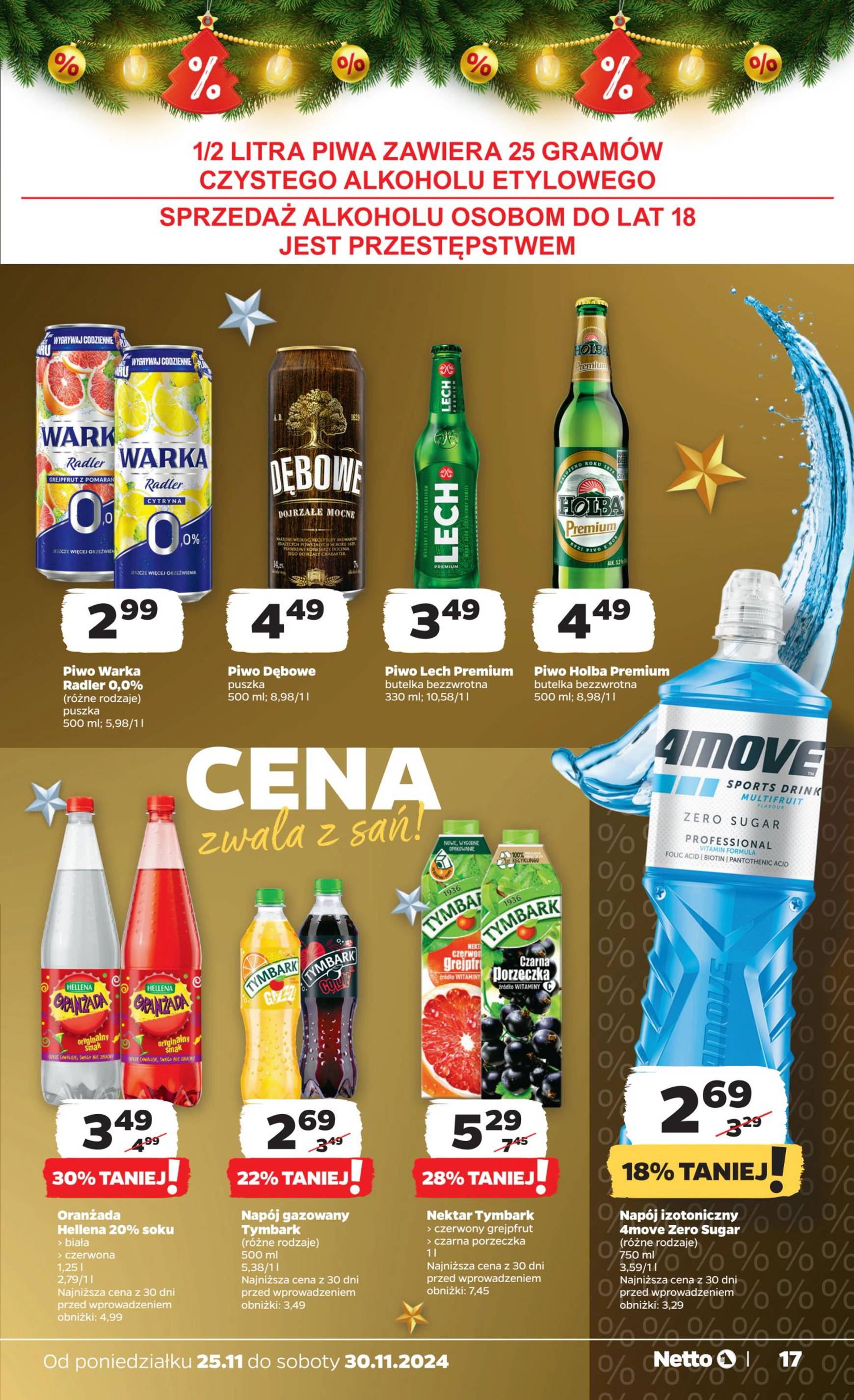 netto - Netto gazetka ważna od 25.11. - 30.11. - page: 17