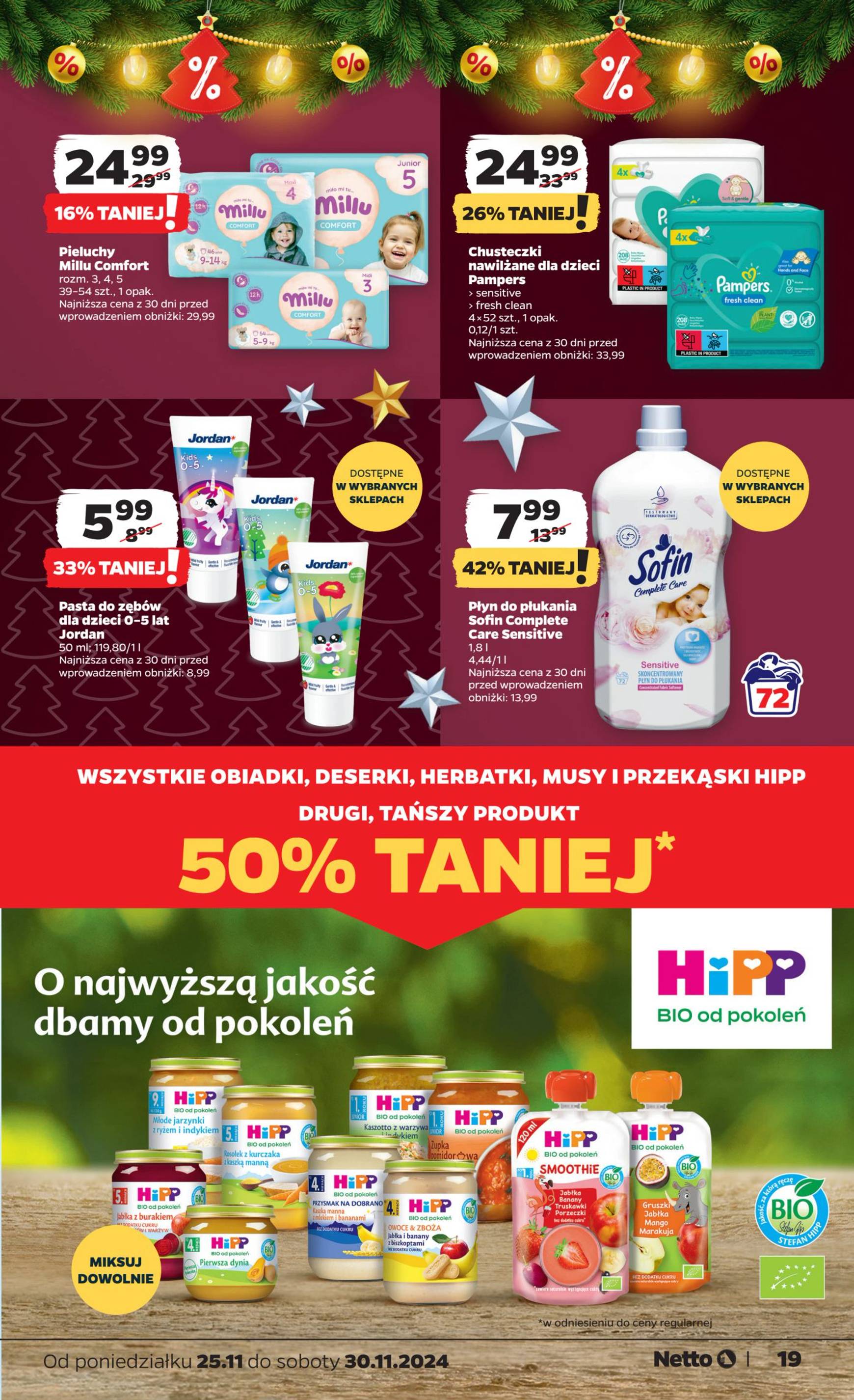 netto - Netto gazetka ważna od 25.11. - 30.11. - page: 19