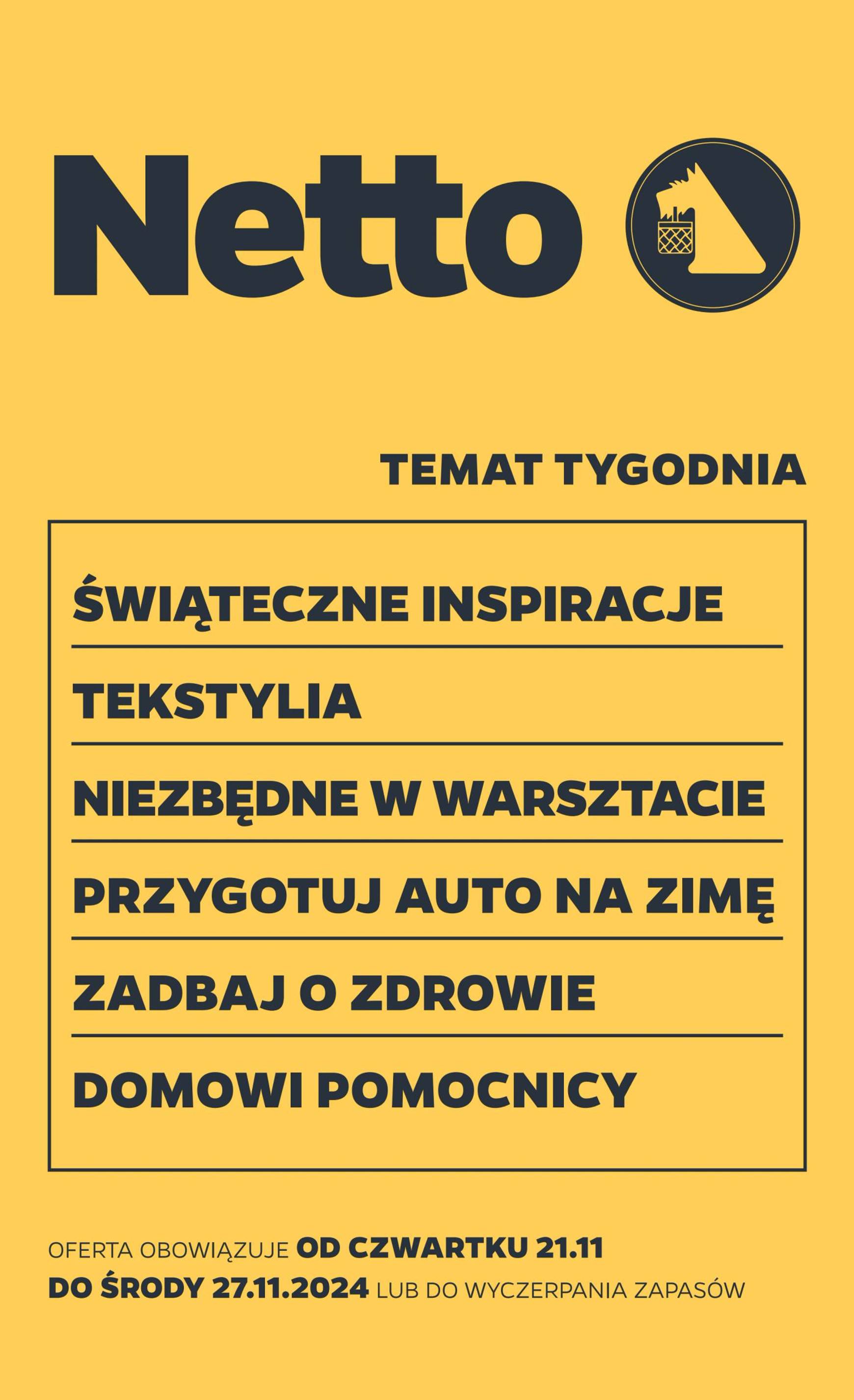 netto - Netto - Non Food gazetka ważna od 21.11. - 27.11.