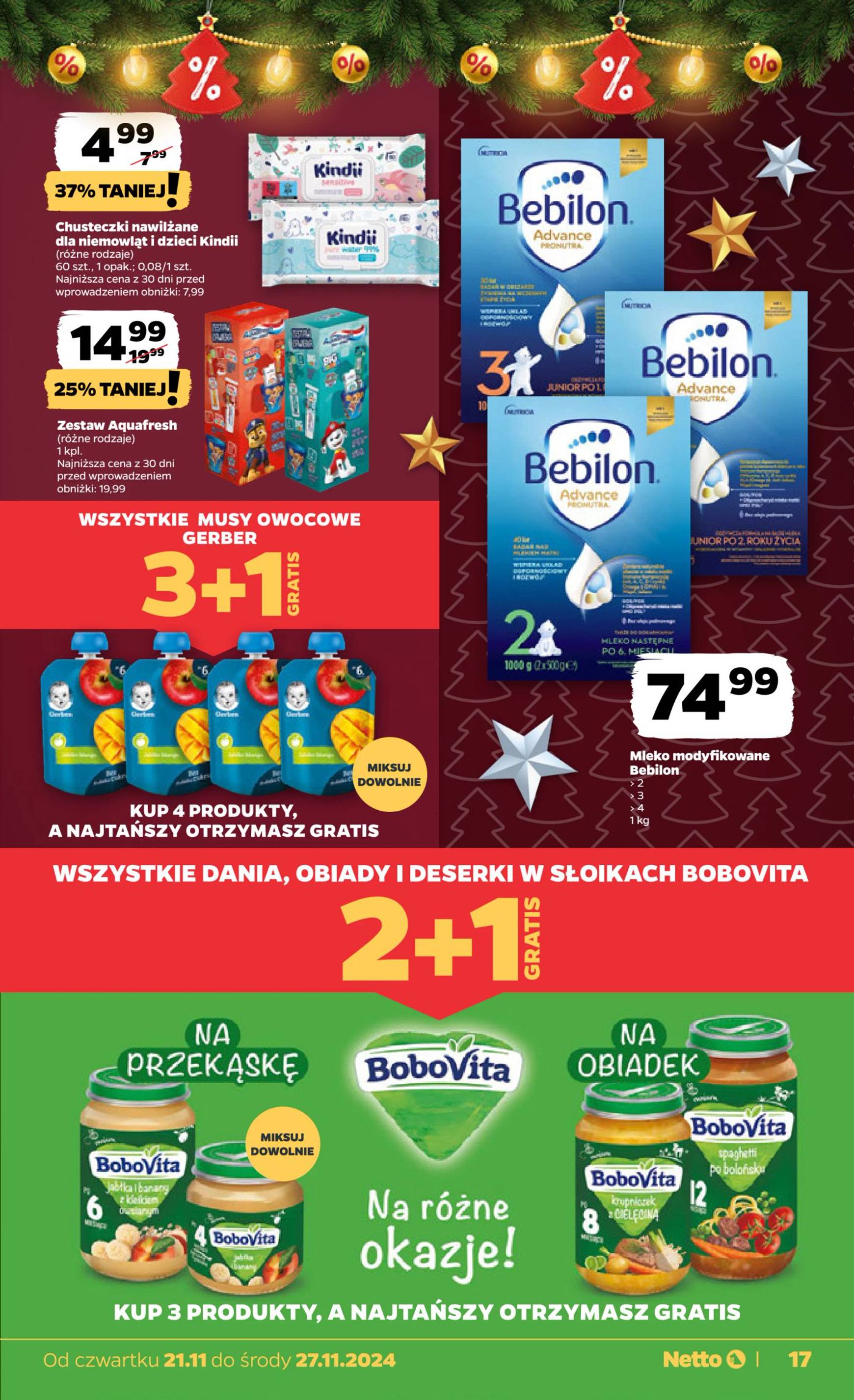 netto - Netto gazetka ważna od 21.11. - 27.11. - page: 17