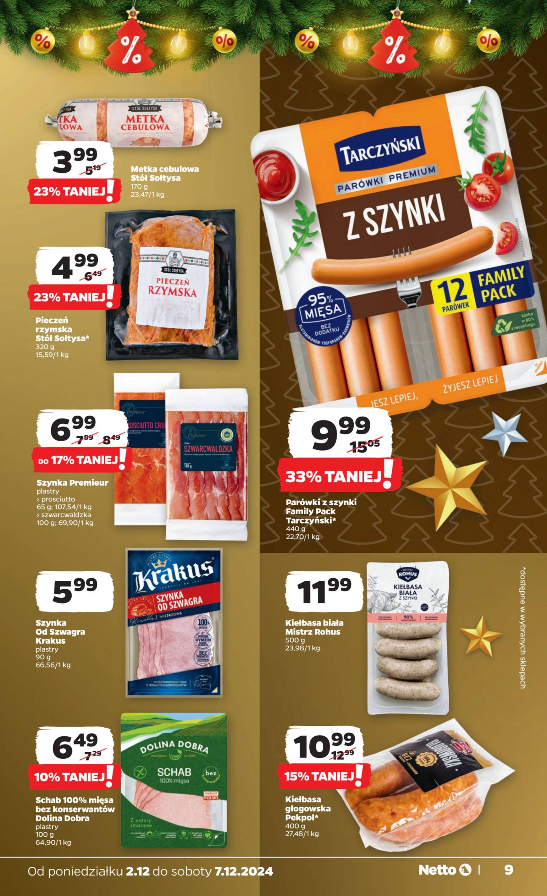 netto - Netto gazetka ważna od 02.12. - 07.12. - page: 9