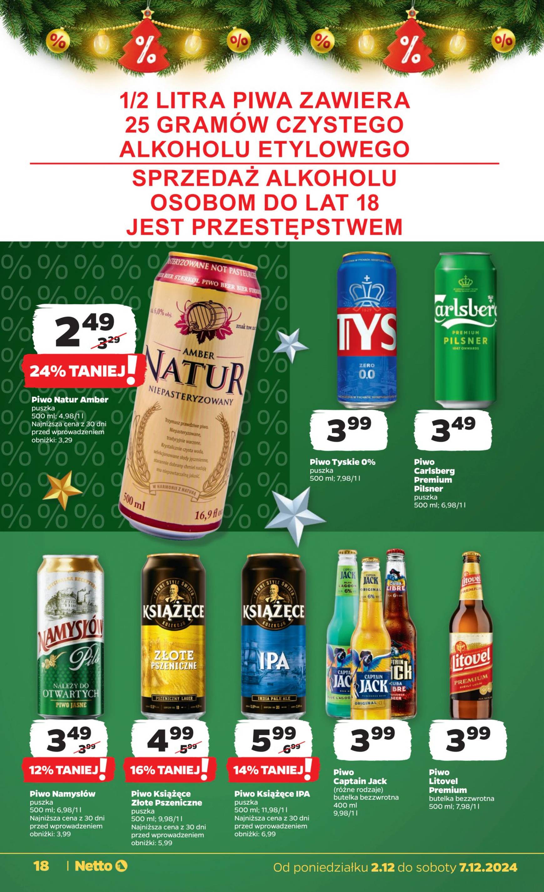 netto - Netto gazetka ważna od 02.12. - 07.12. - page: 18