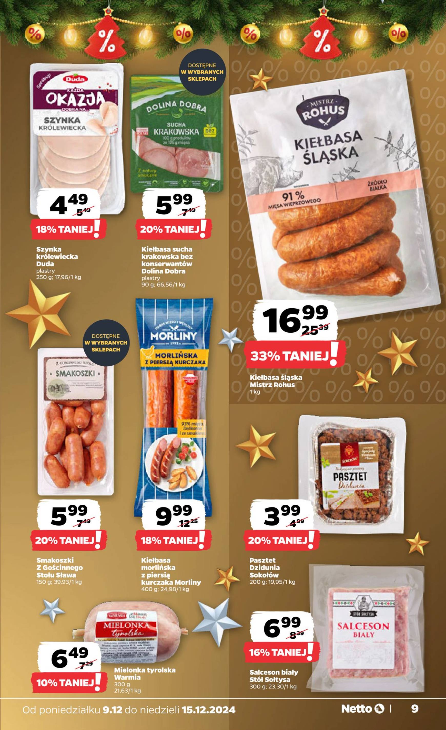 netto - Netto gazetka ważna od 09.12. - 15.12. - page: 9