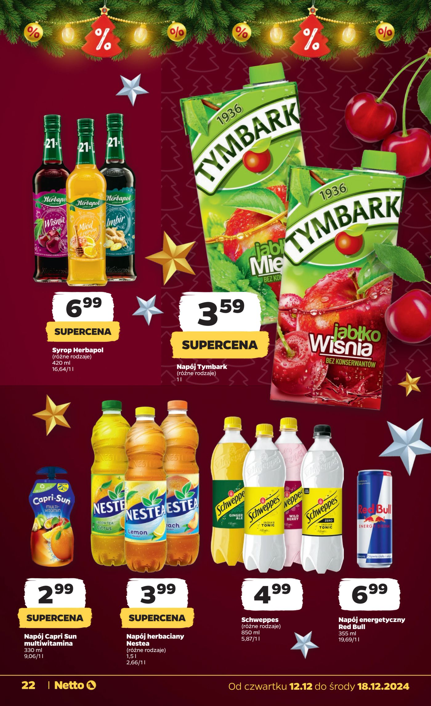 netto - Netto gazetka ważna od 12.12. - 18.12. - page: 22