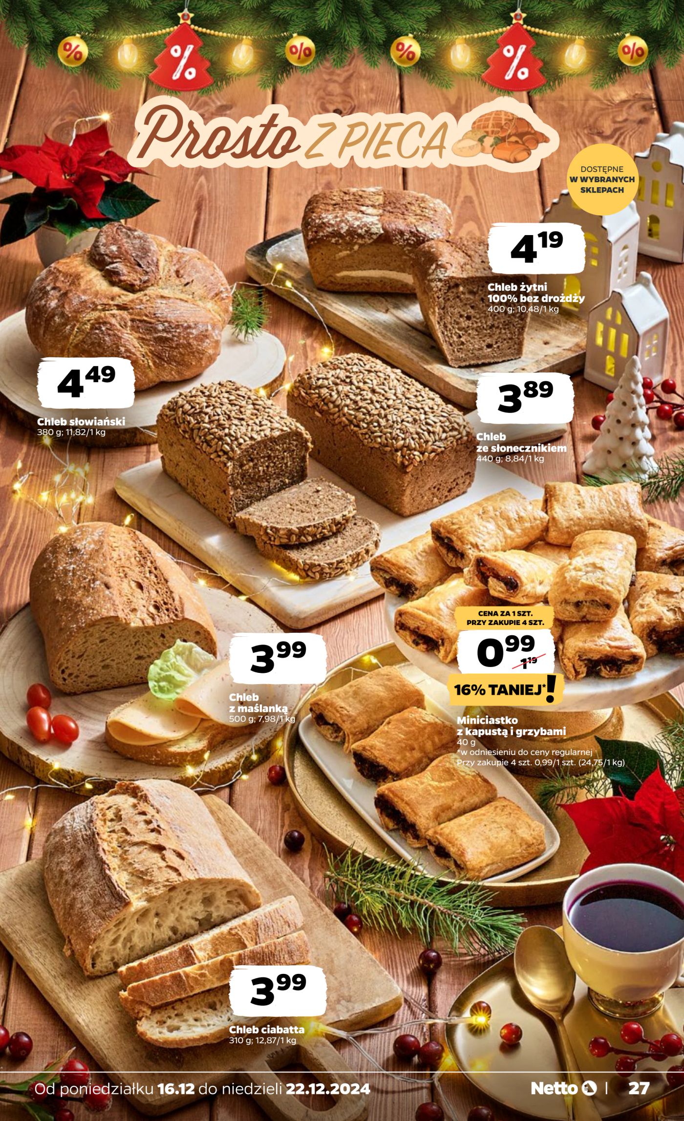 netto - Netto gazetka ważna od 16.12. - 22.12. - page: 27