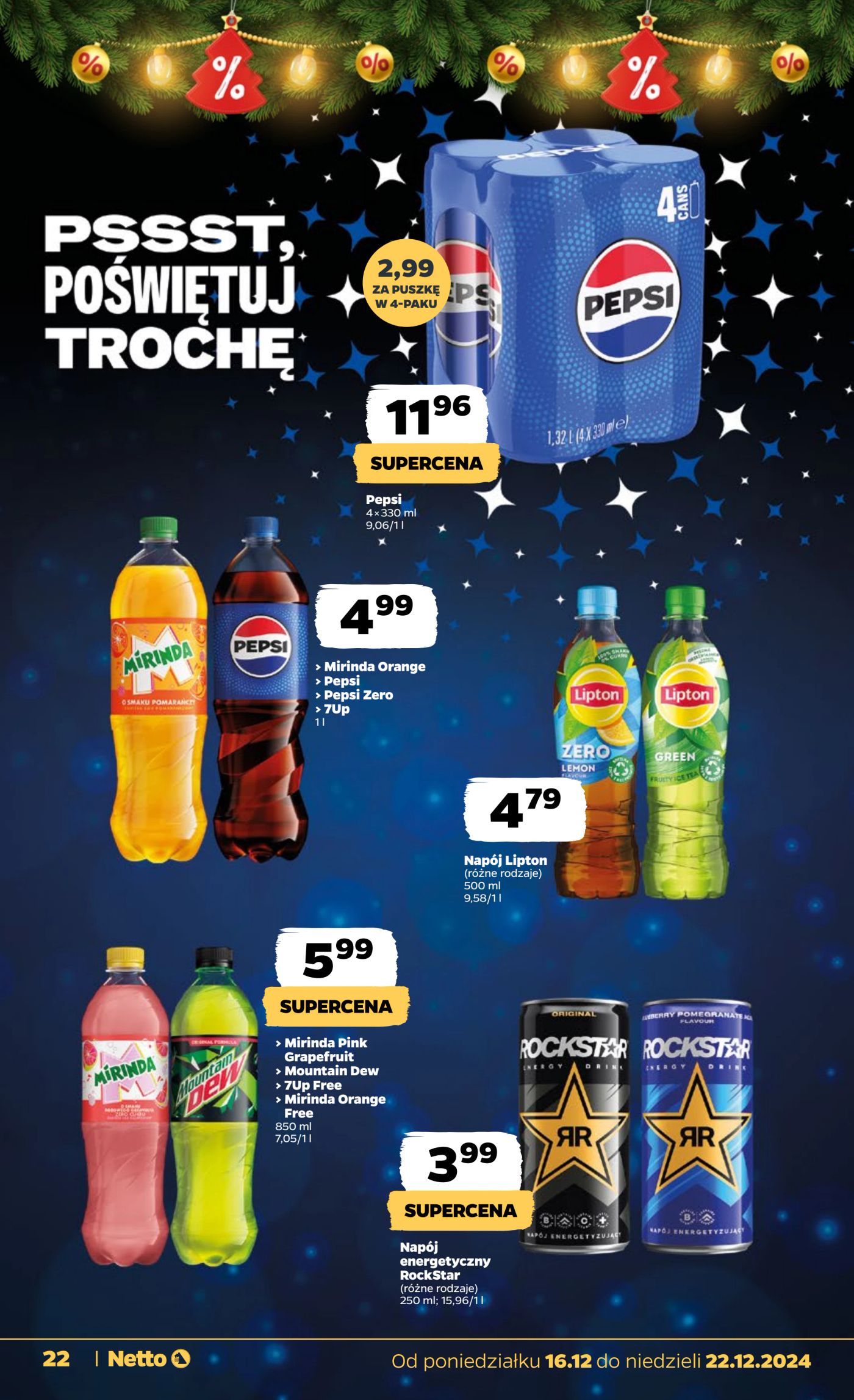 netto - Netto gazetka ważna od 16.12. - 22.12. - page: 22