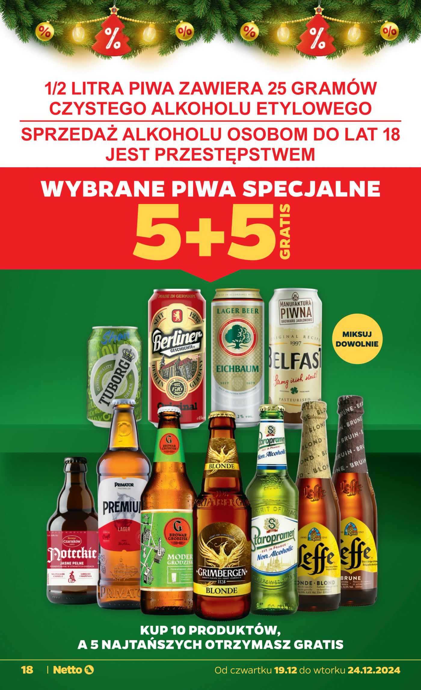 netto - Netto gazetka ważna od 19.12. - 24.12. - page: 18