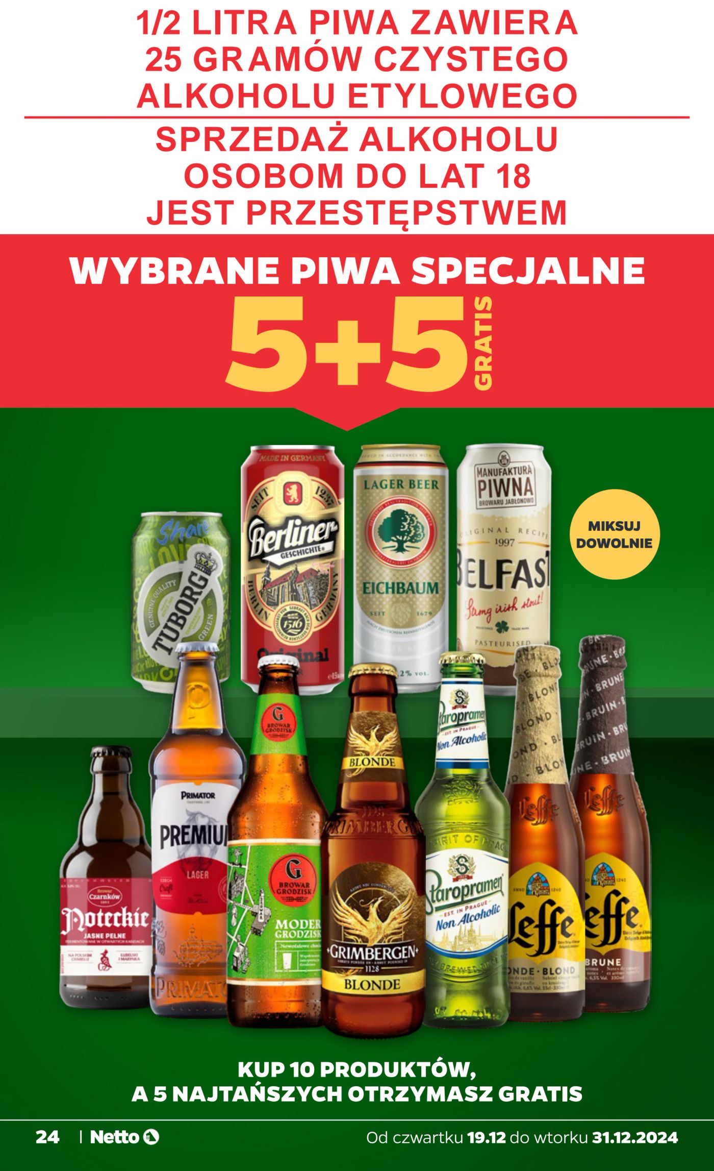 netto - Netto gazetka ważna od 27.12. - 31.12. - page: 24