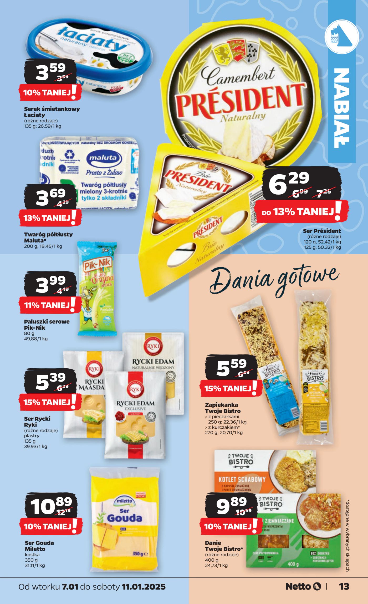 netto - Netto gazetka ważna od 07.01. - 11.01. - page: 13