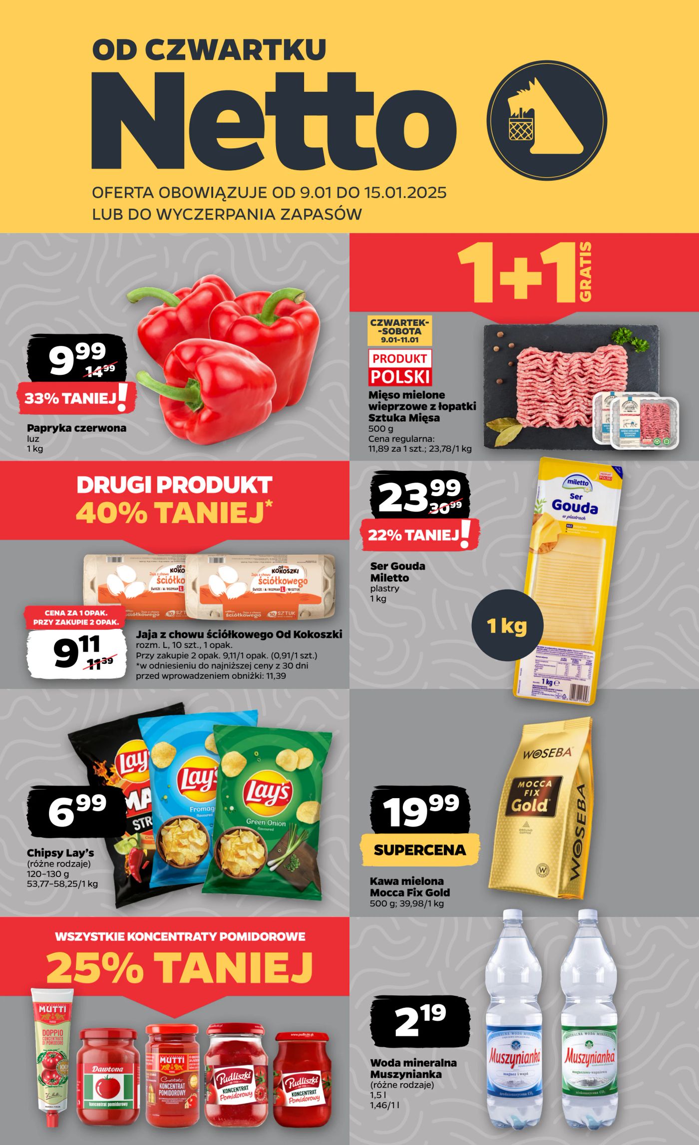 netto - Netto gazetka ważna od 09.01. - 15.01.