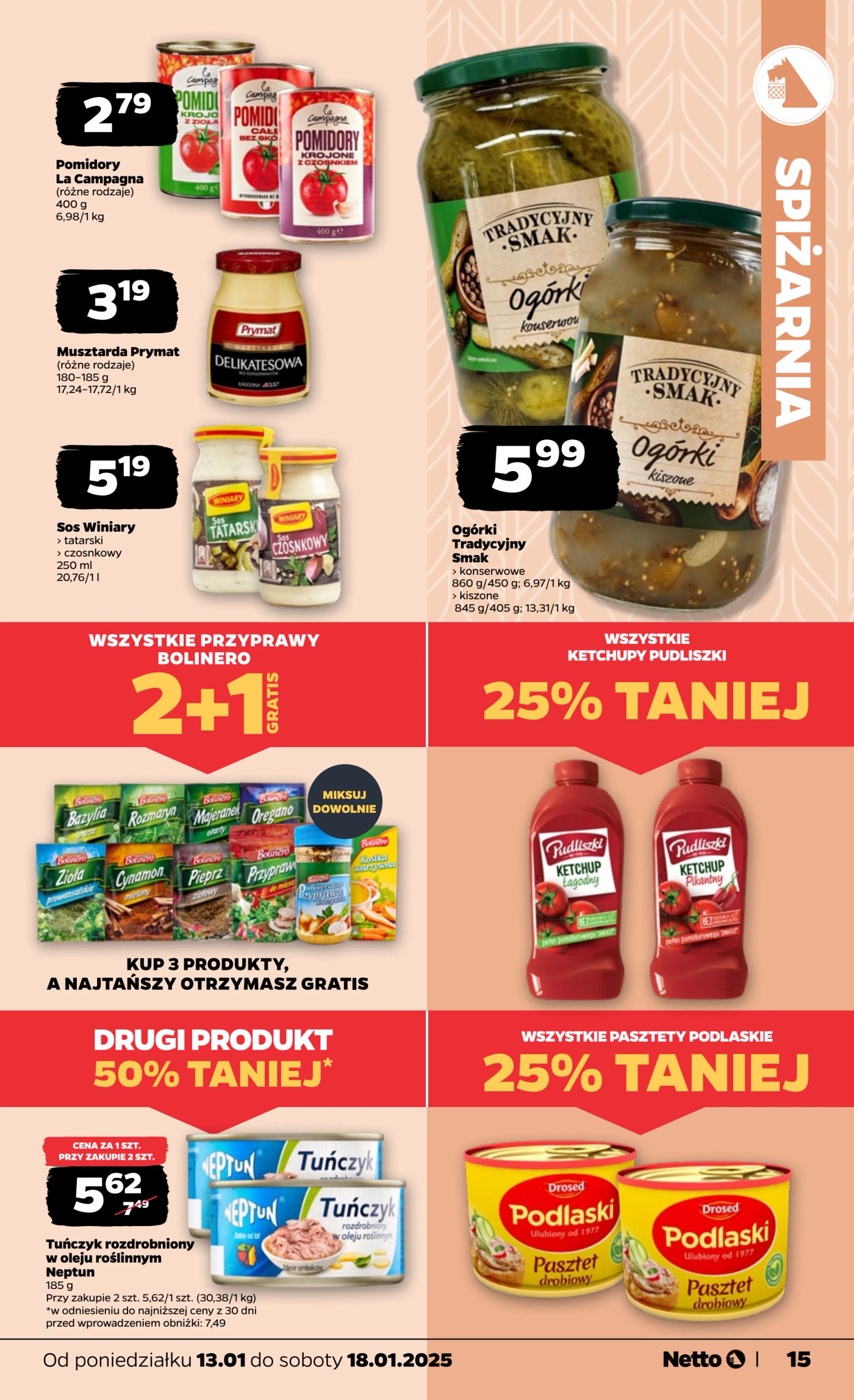 netto - Netto gazetka ważna od 13.01. - 18.01. - page: 15