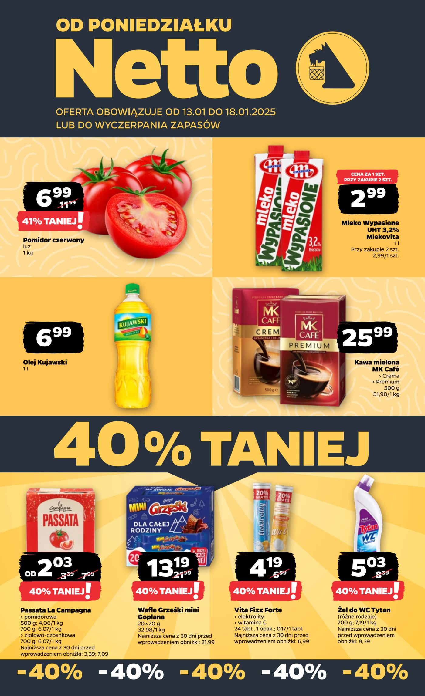 netto - Netto gazetka ważna od 13.01. - 18.01.