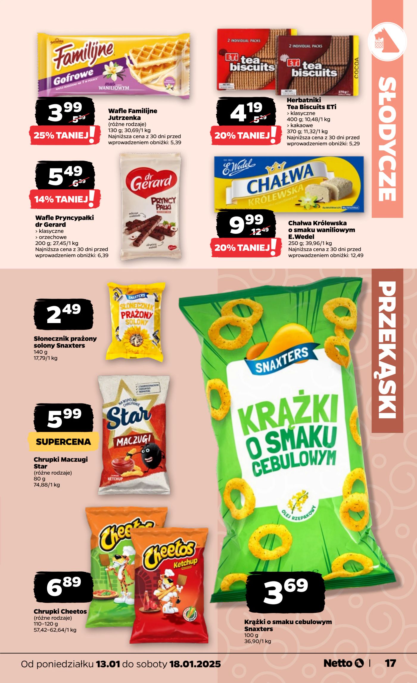 netto - Netto gazetka ważna od 13.01. - 18.01. - page: 17