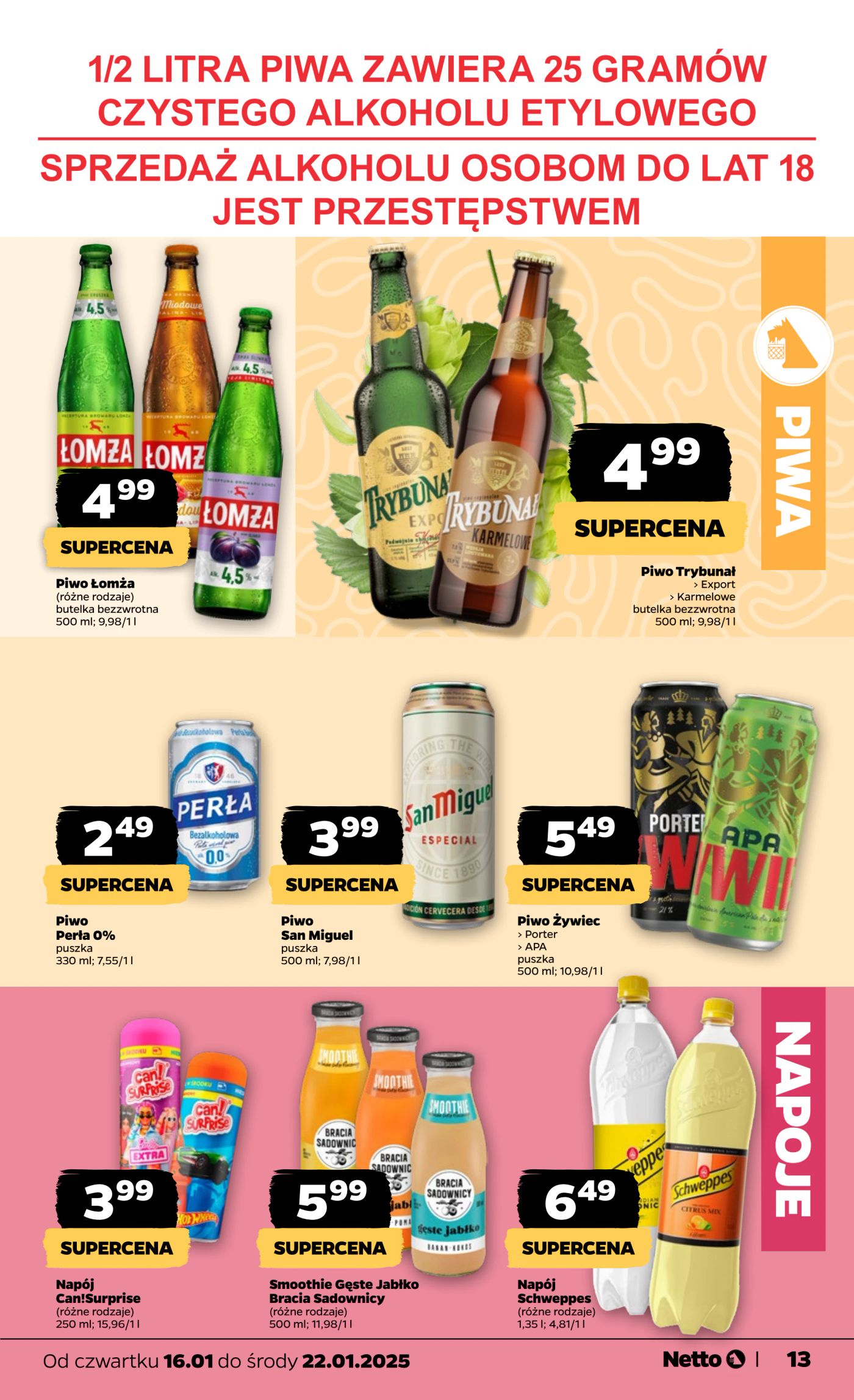 netto - Netto gazetka ważna od 16.01. - 22.01. - page: 13