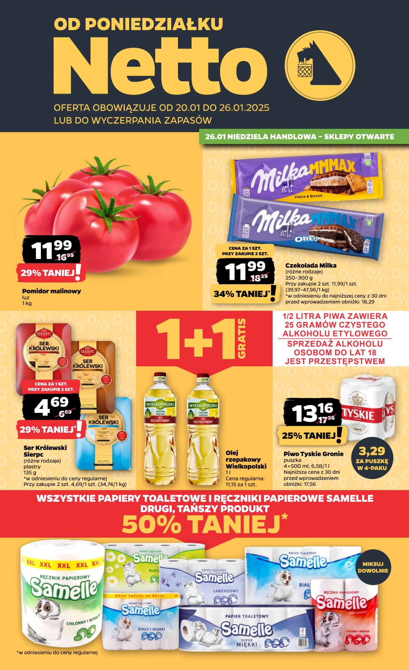 netto - Netto gazetka ważna od 20.01. - 26.01.