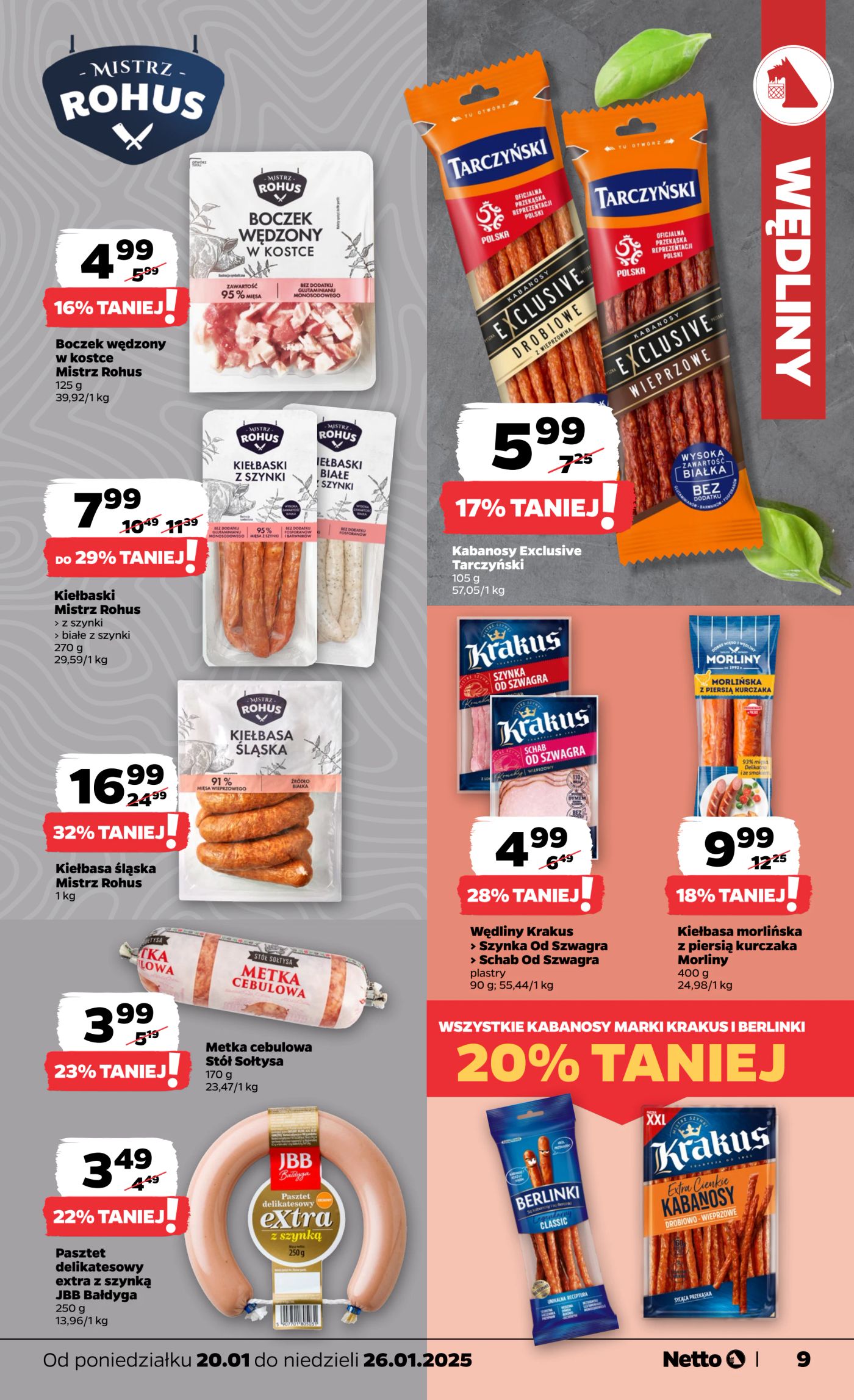 netto - Netto gazetka ważna od 20.01. - 26.01. - page: 9