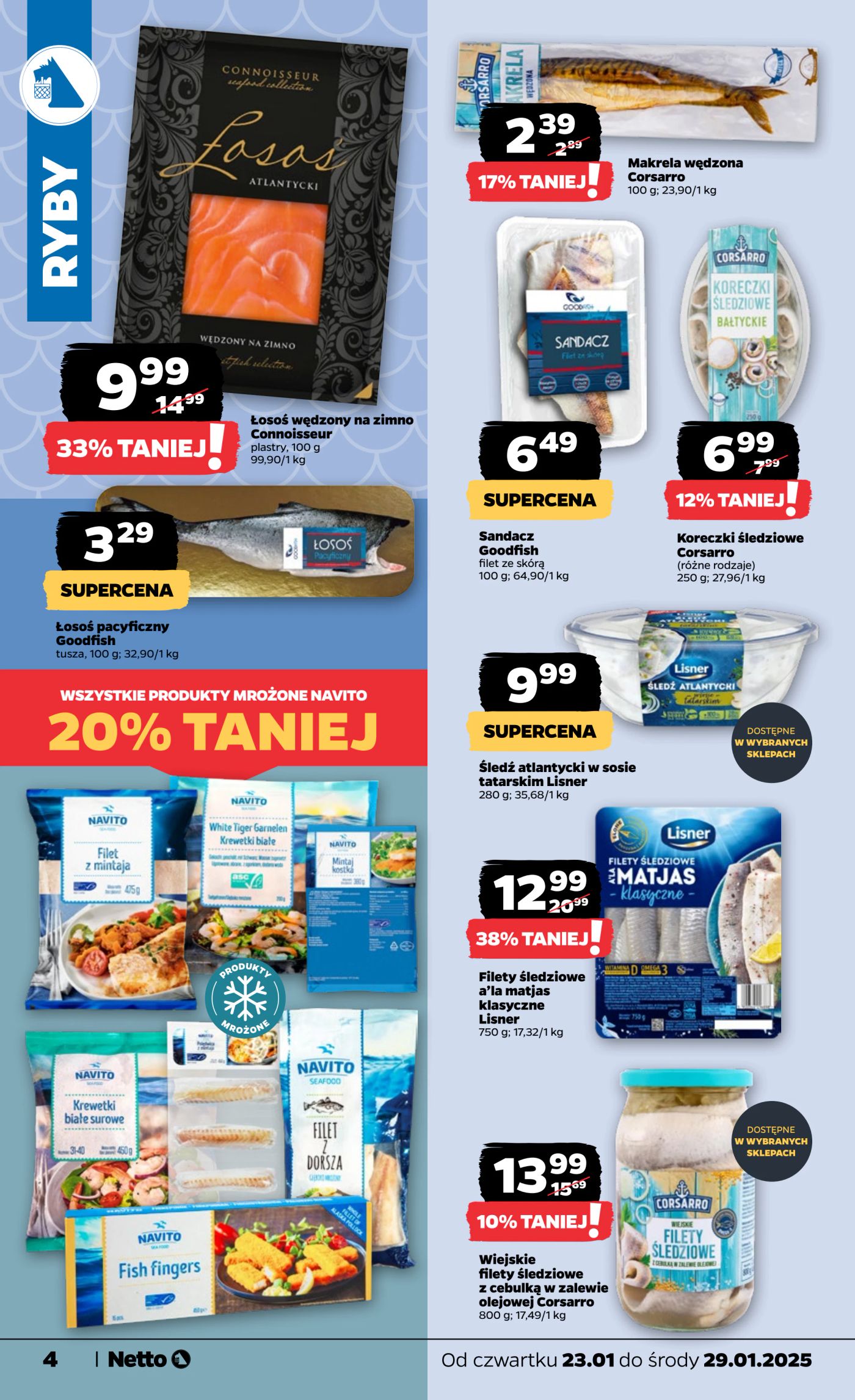 netto - Netto gazetka ważna od 23.01. - 29.01. - page: 4