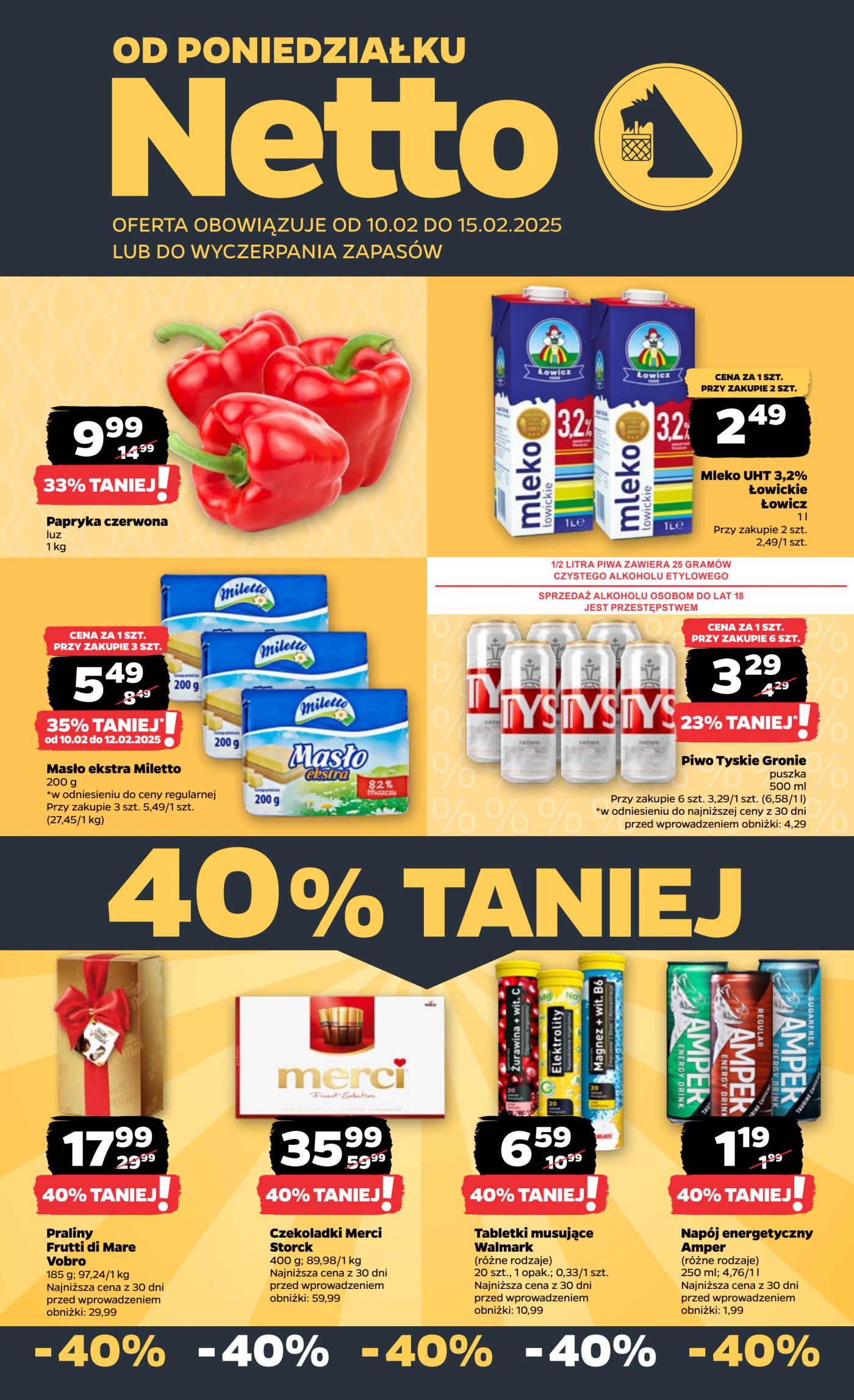 netto - Netto - Food gazetka ważna od 10.02. - 15.02.