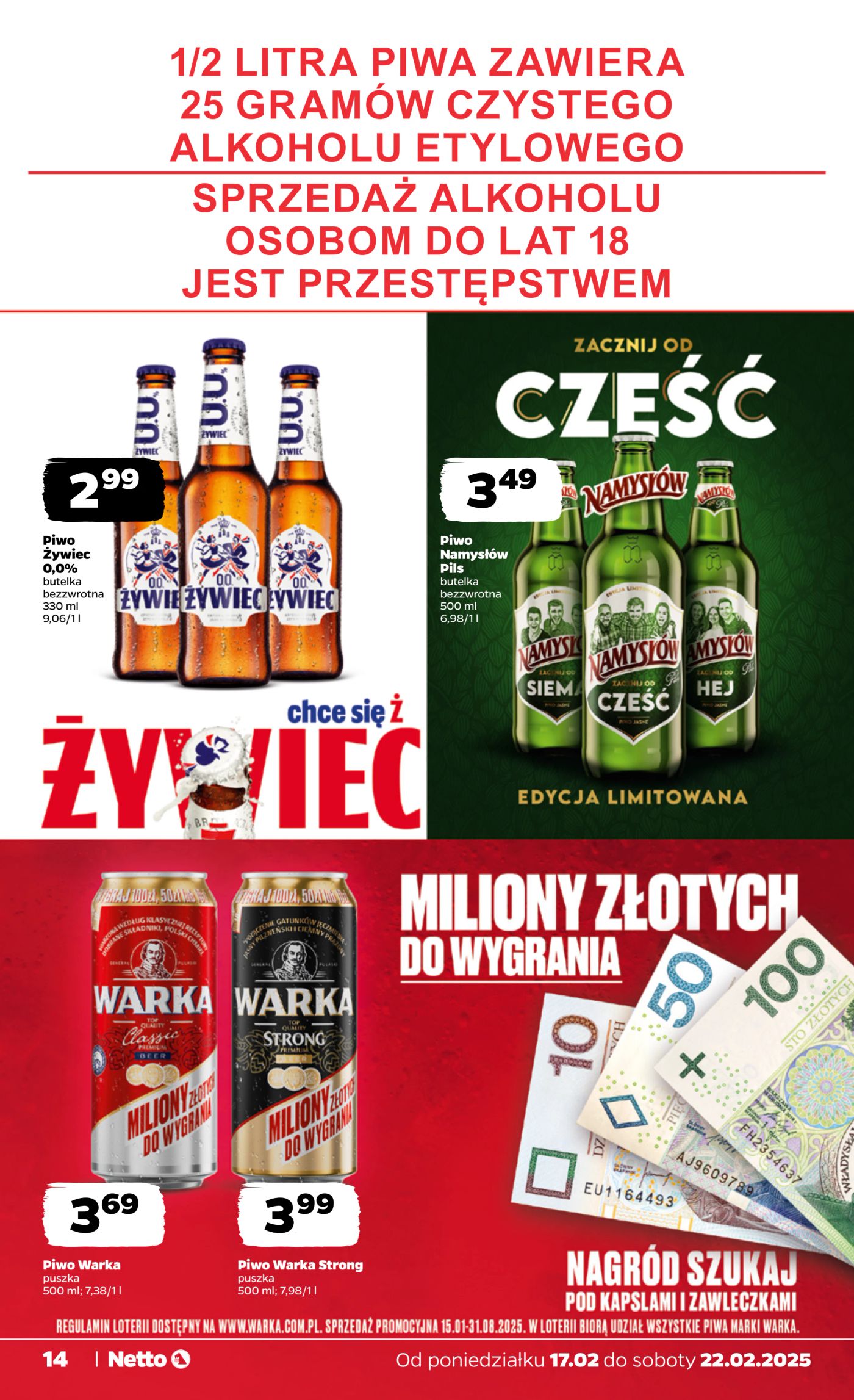 netto - Netto gazetka ważna od 17.02. - 22.02. - page: 14