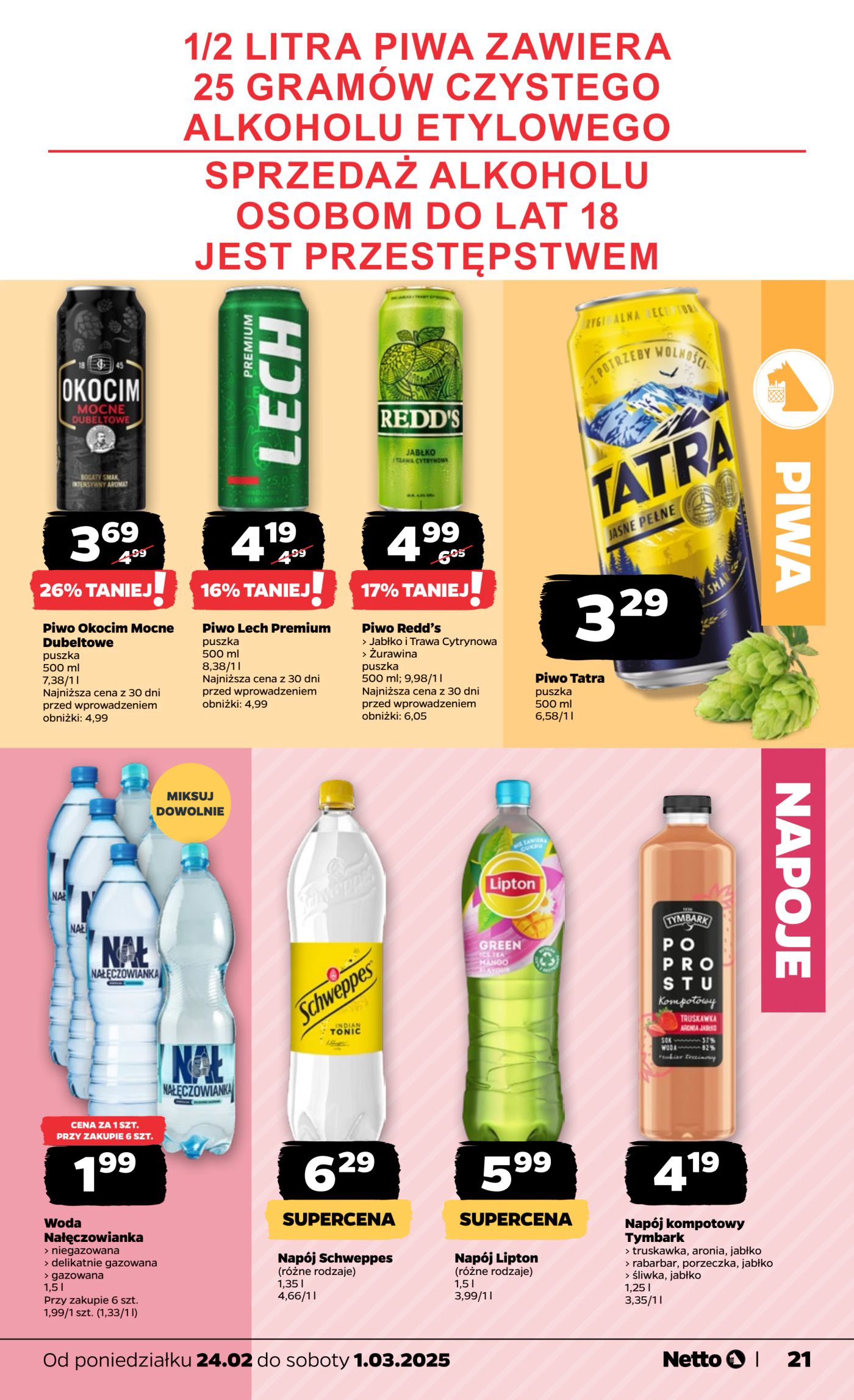 netto - Netto - Food gazetka ważna od 24.02. - 01.03. - page: 21