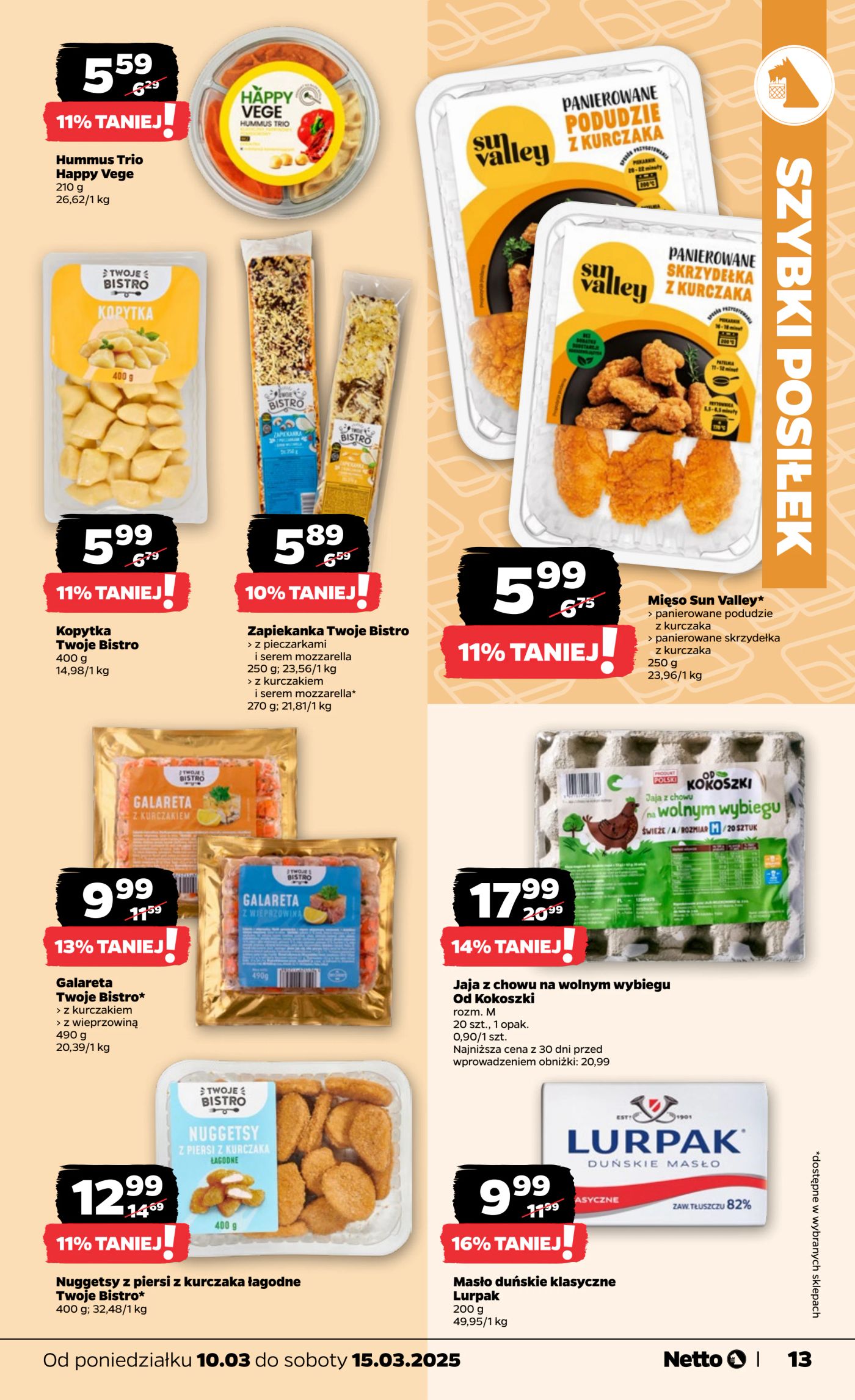 netto - Netto - Food gazetka ważna od 10.03. - 15.03. - page: 13