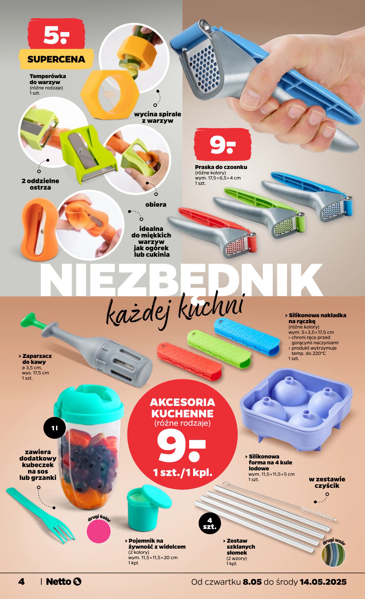 netto - Netto - Non Food gazetka ważna od 08.05. - 14.05. - page: 4