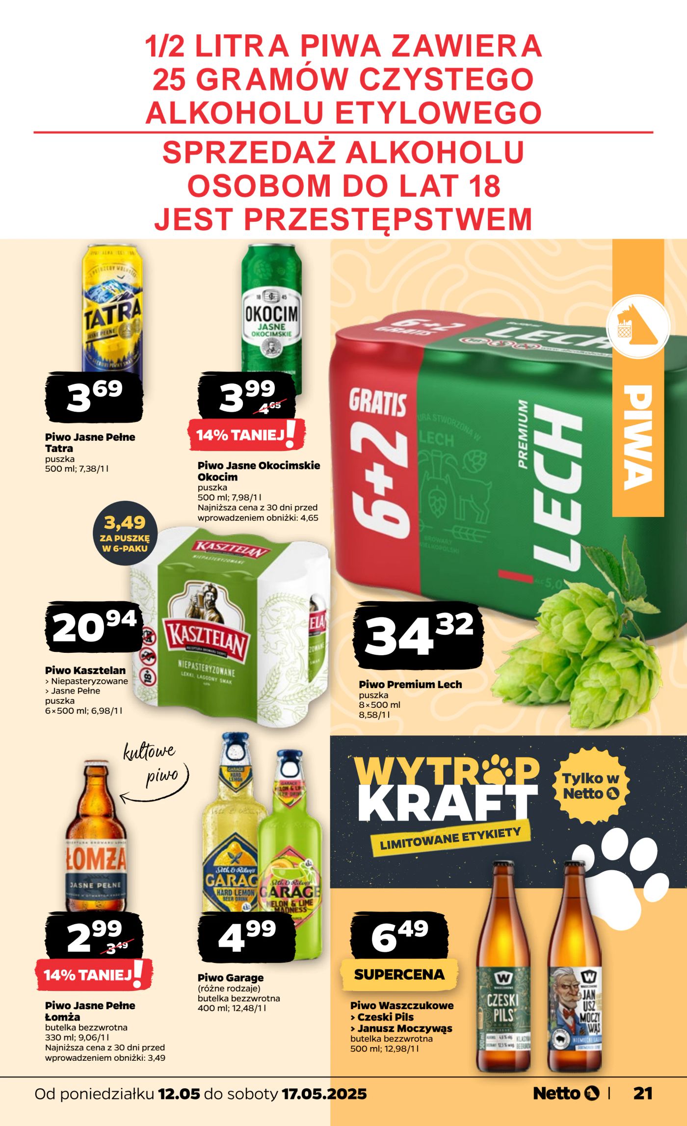 netto - Netto gazetka ważna od 12.05. - 18.05. - page: 21