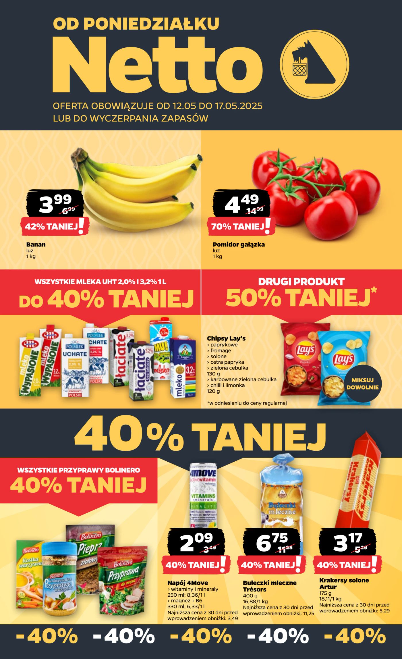 netto - Netto gazetka ważna od 12.05. - 18.05.