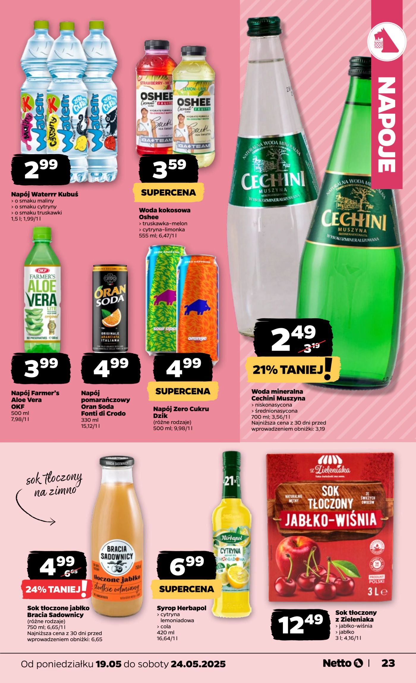 netto - Netto gazetka ważna od 19.05. - 24.05. - page: 23