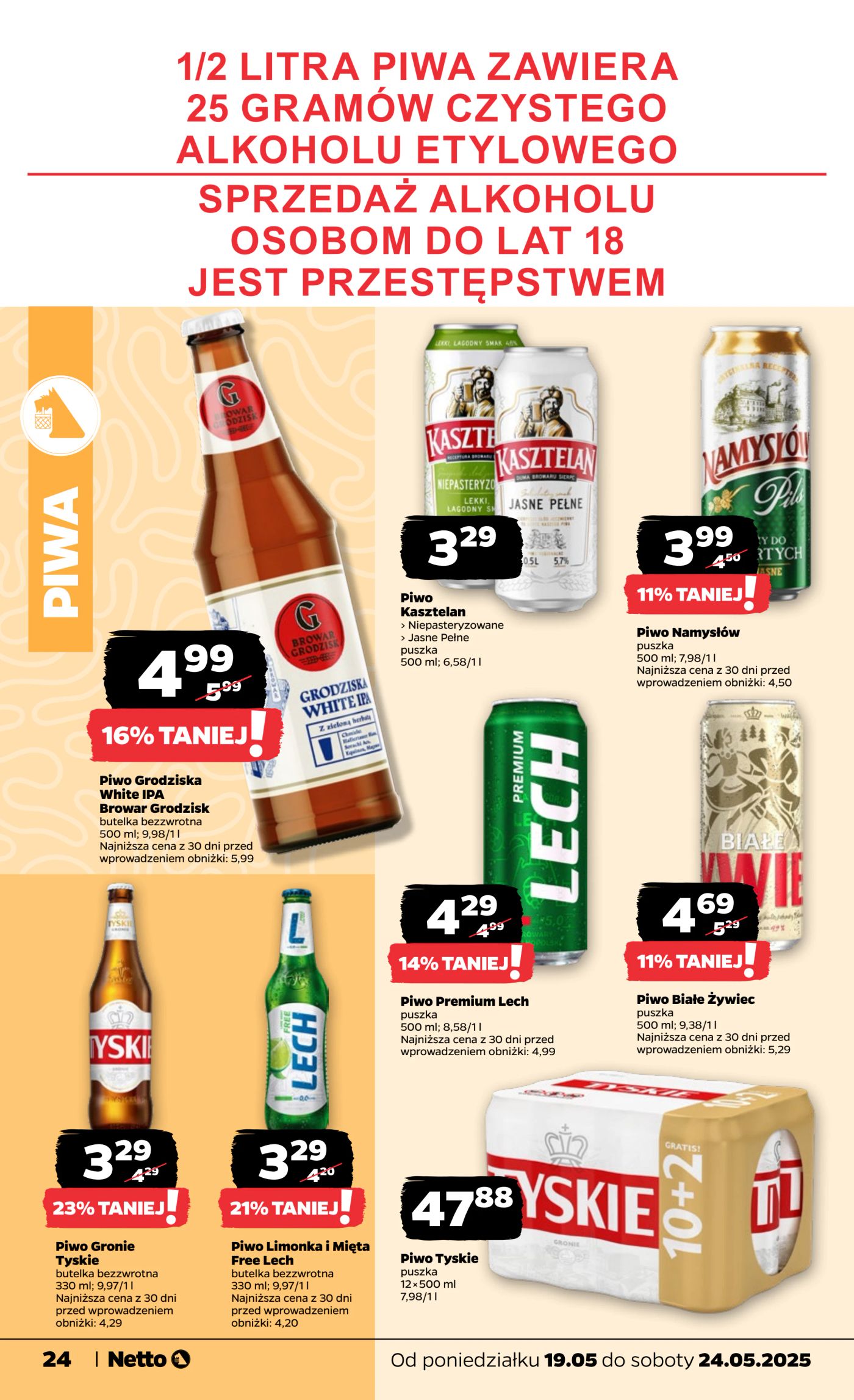 netto - Netto gazetka ważna od 19.05. - 24.05. - page: 24
