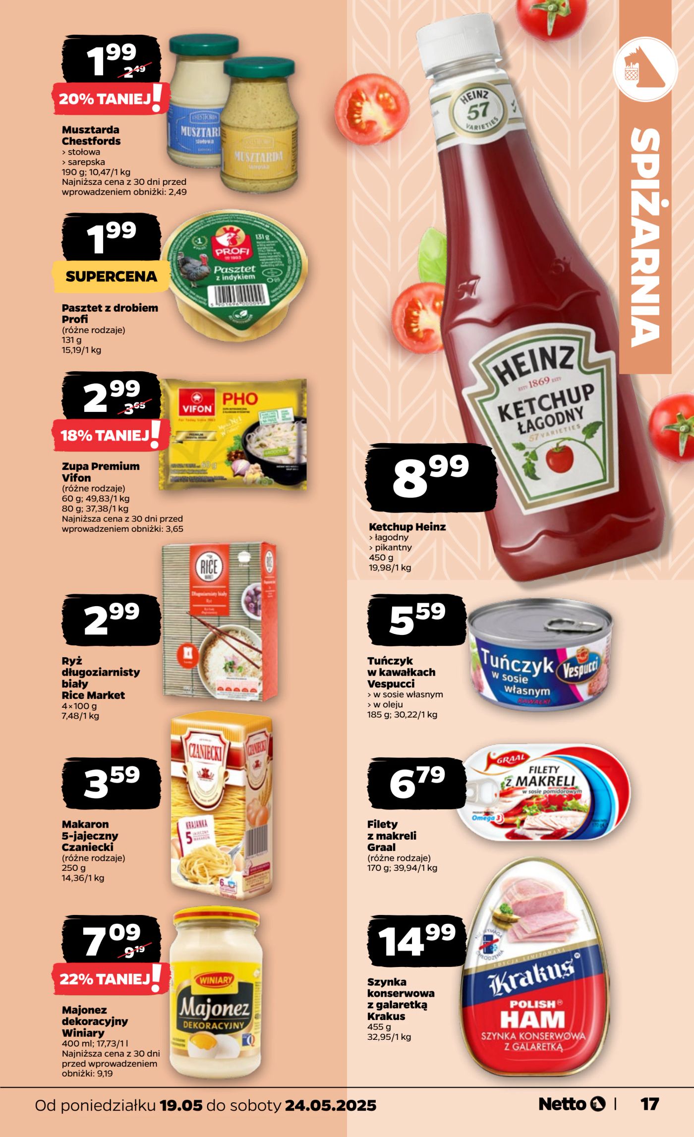 netto - Netto gazetka ważna od 19.05. - 24.05. - page: 17