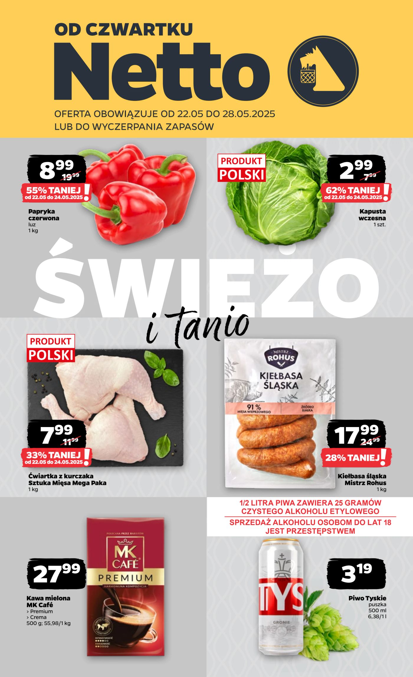 netto - Netto - Food gazetka ważna od 22.05. - 28.05.