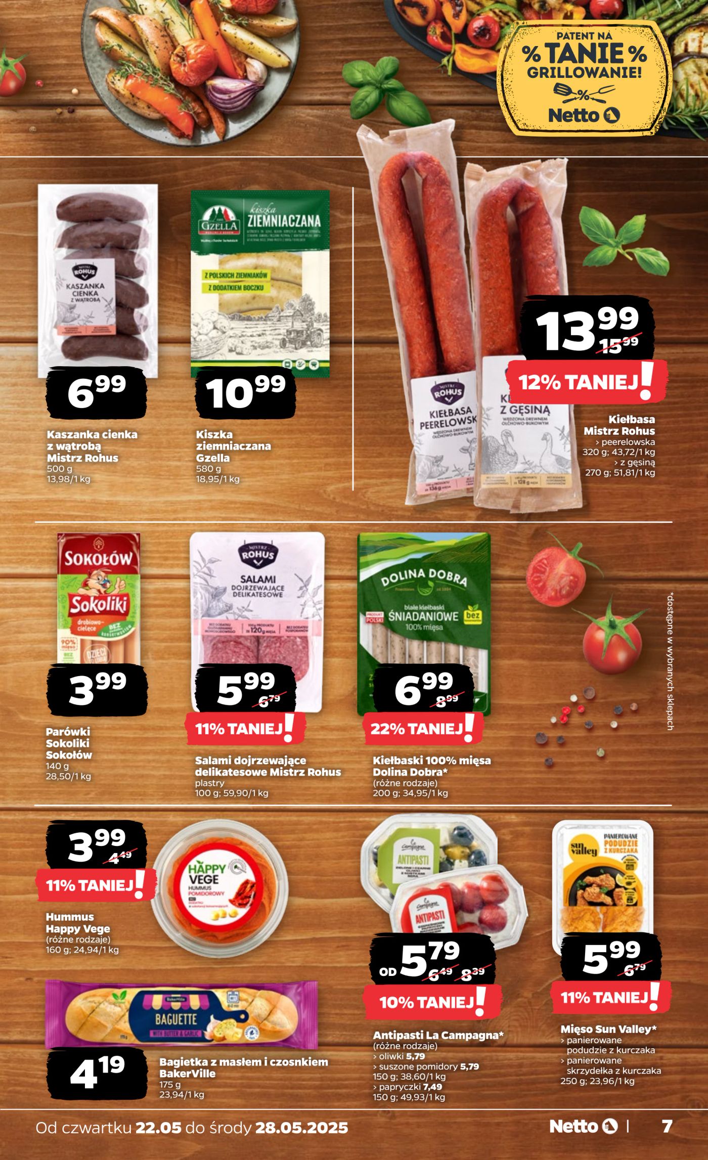 netto - Netto - Food gazetka ważna od 22.05. - 28.05. - page: 7