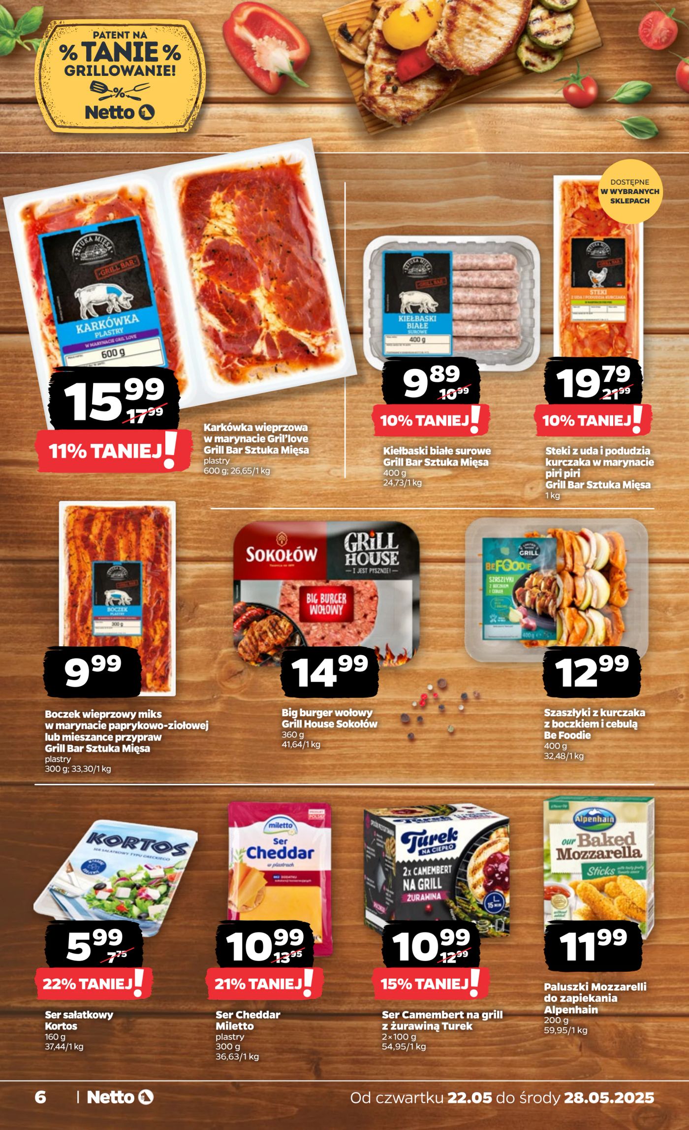 netto - Netto - Food gazetka ważna od 22.05. - 28.05. - page: 6