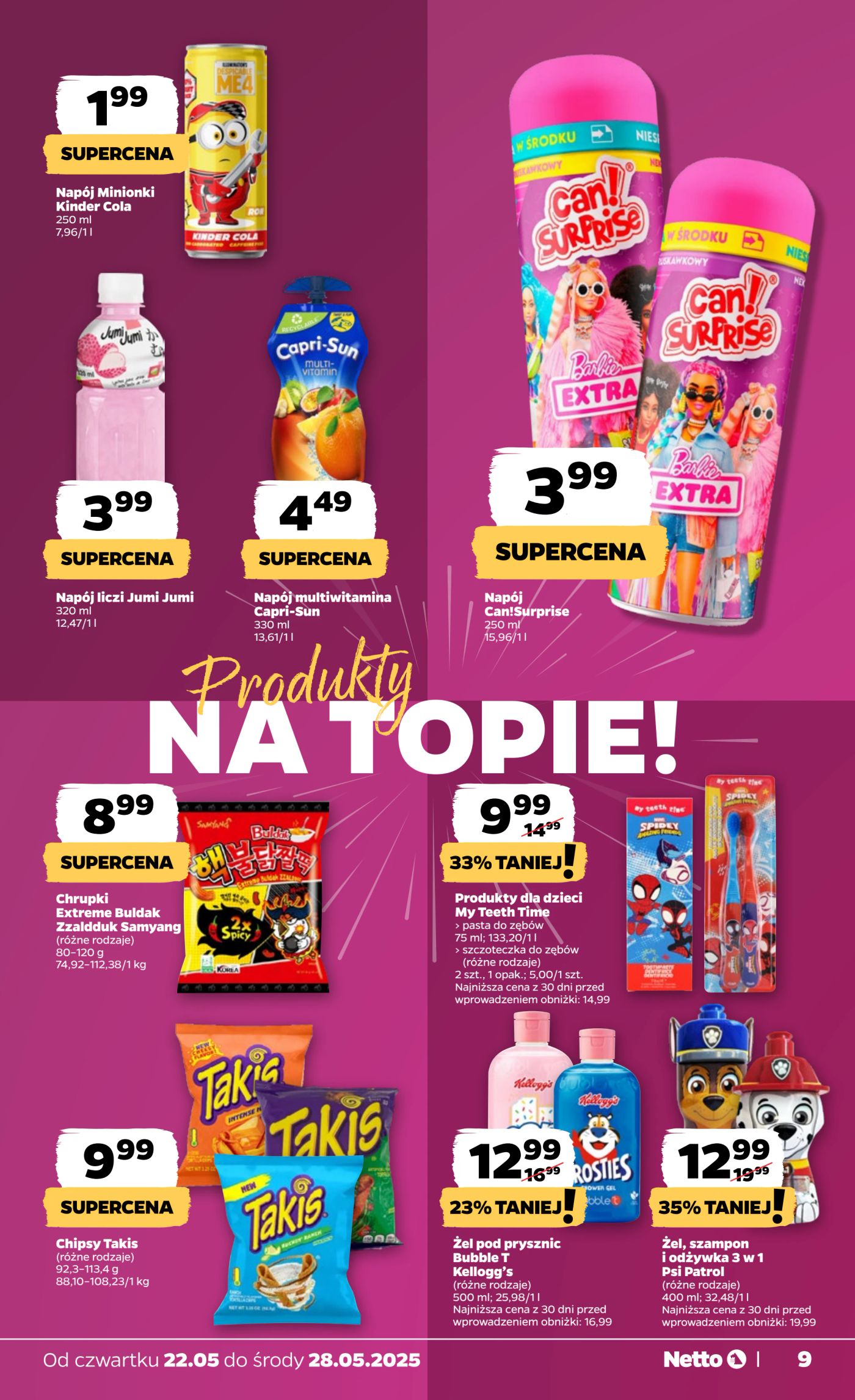 netto - Netto - Food gazetka ważna od 22.05. - 28.05. - page: 9