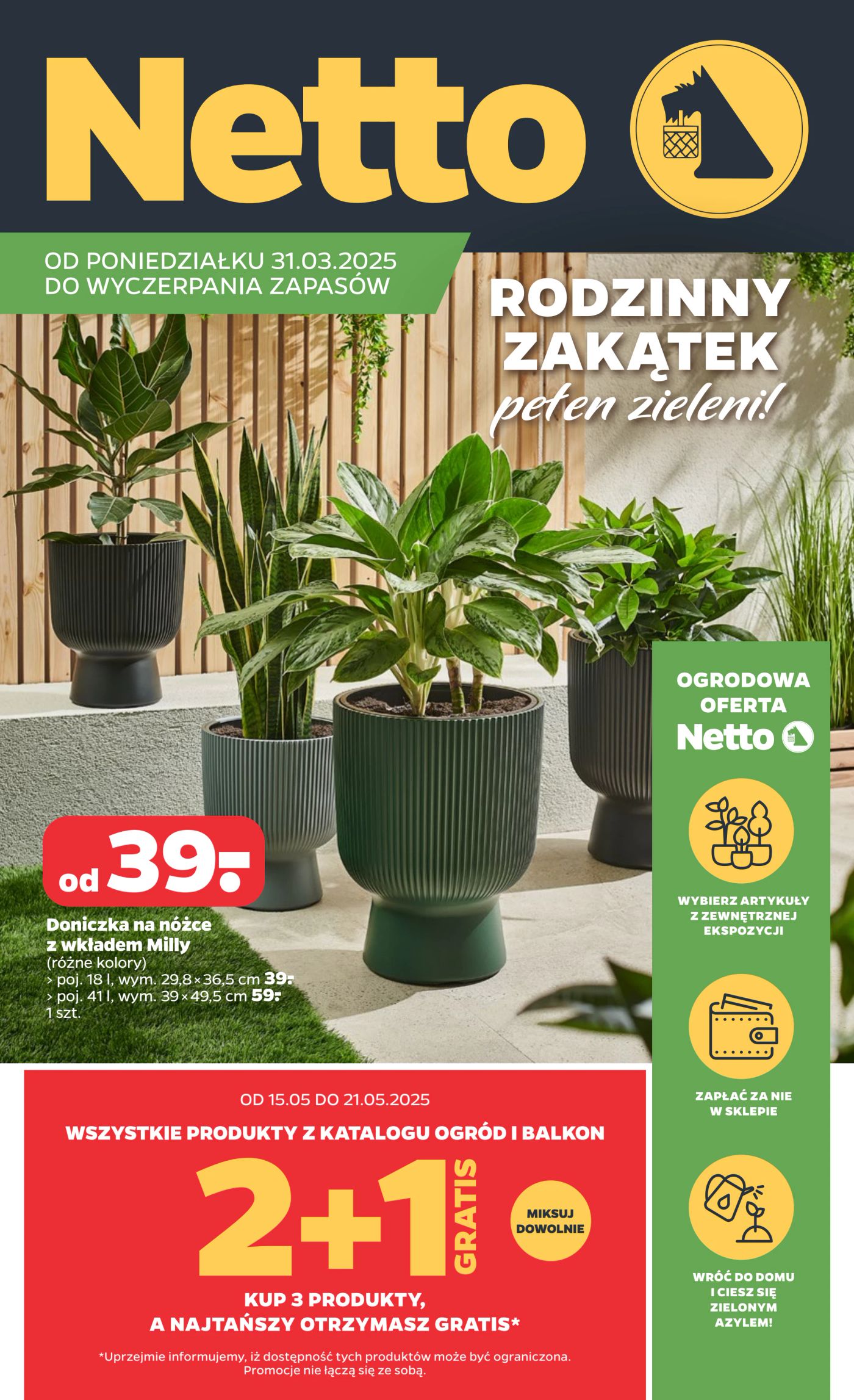 netto - Netto - Katalog ogrod gazetka ważna od 31.03. - 21.05.