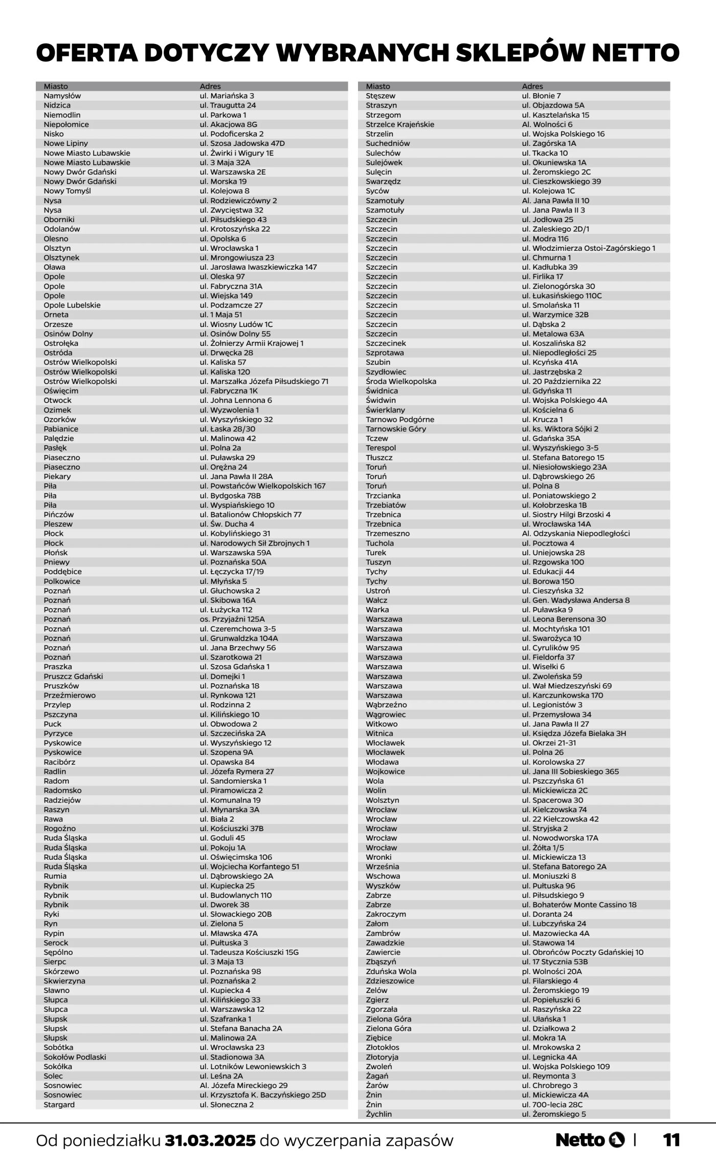 netto - Netto - Katalog ogrod gazetka ważna od 31.03. - 21.05. - page: 11
