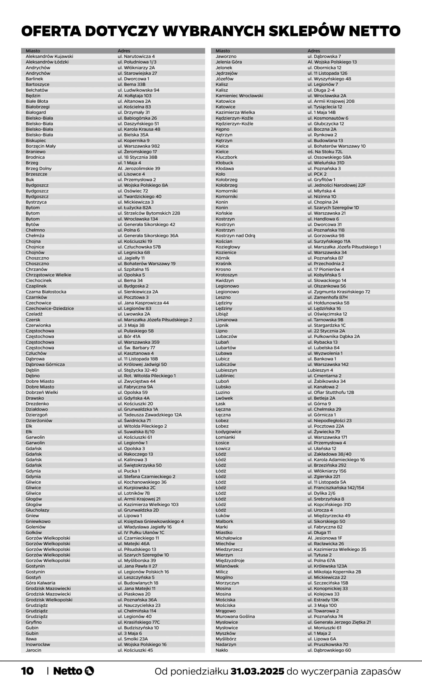 netto - Netto - Katalog ogrod gazetka ważna od 31.03. - 21.05. - page: 10