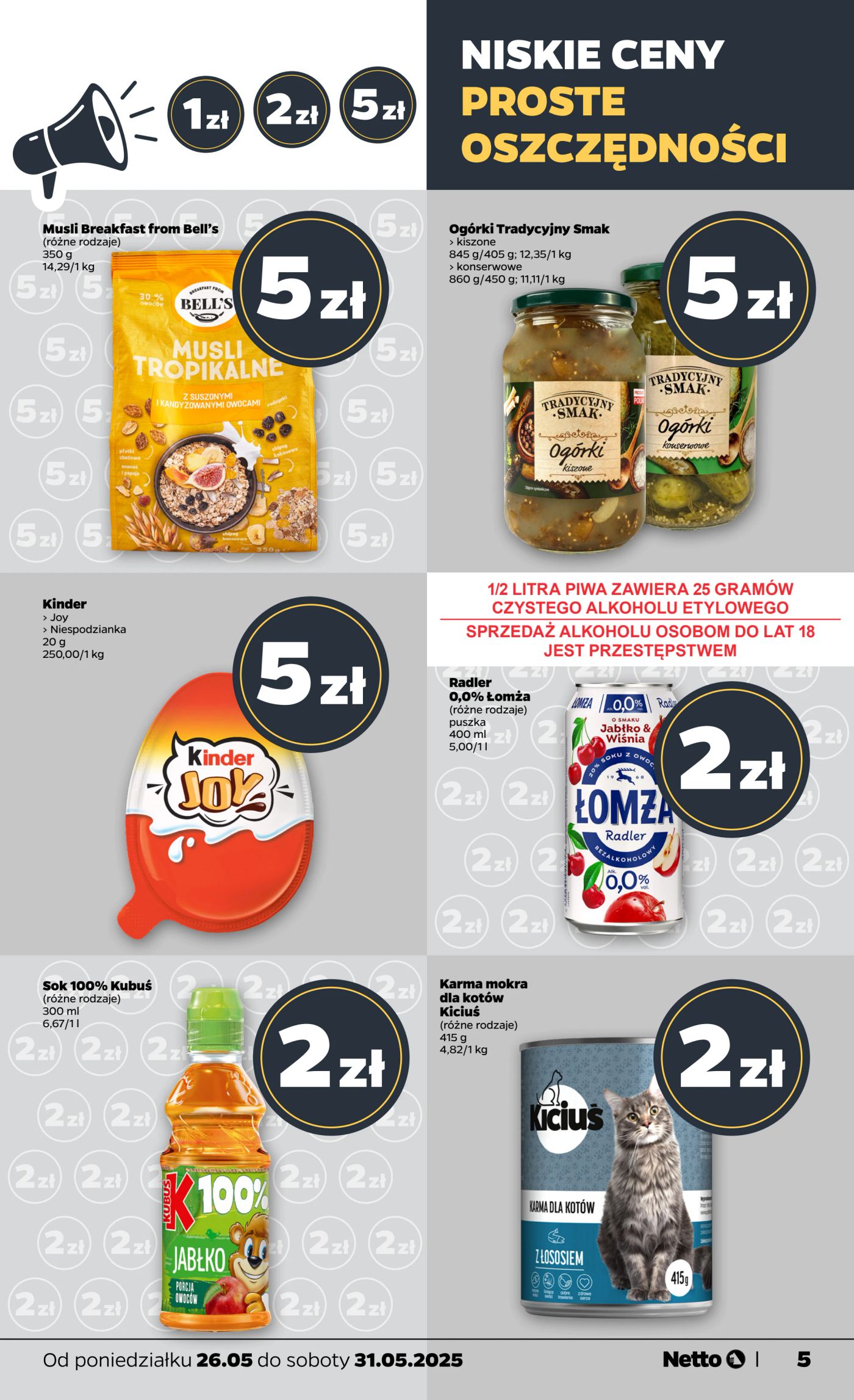 netto - Netto gazetka ważna od 26.05. - 31.05. - page: 5