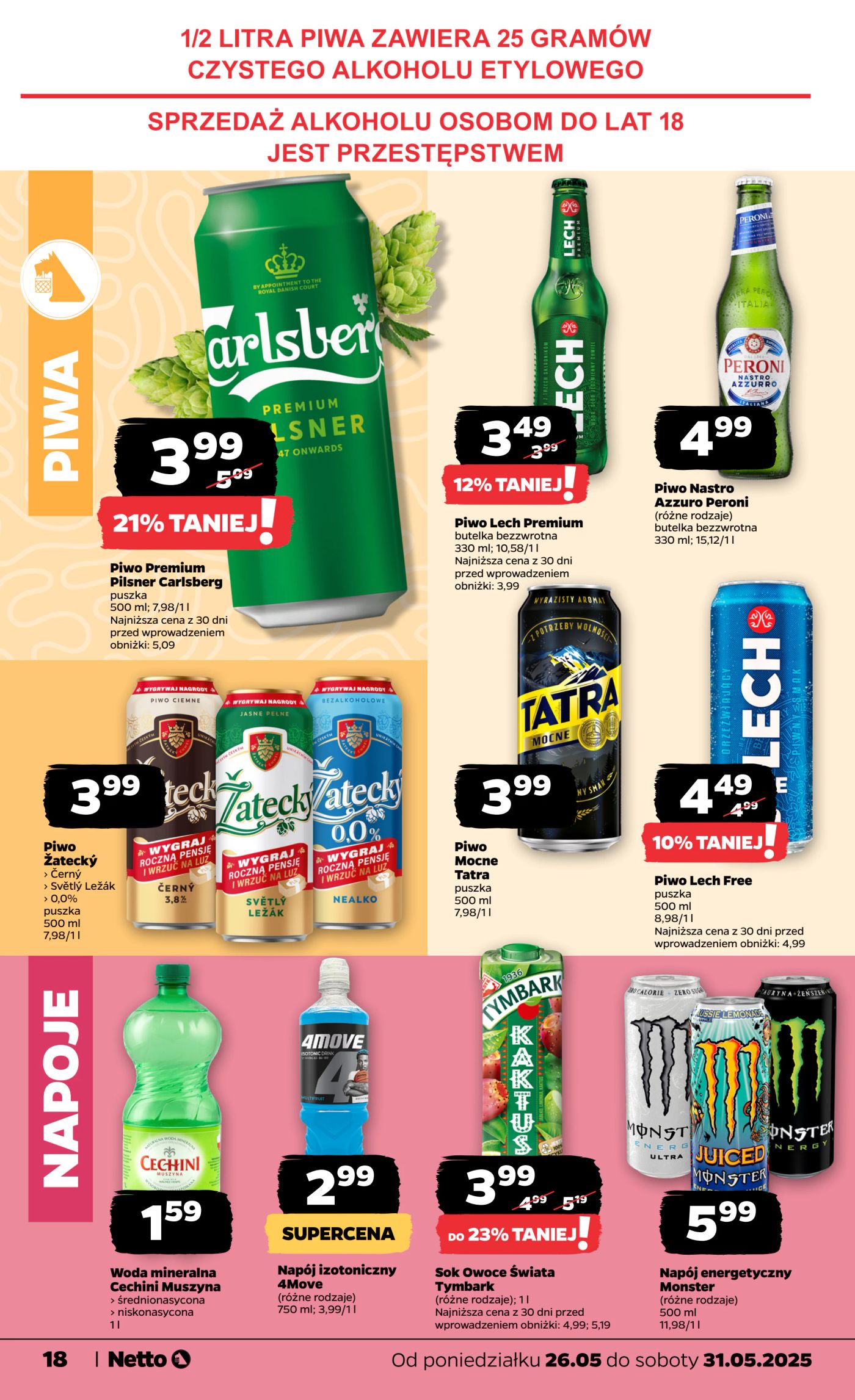 netto - Netto gazetka ważna od 26.05. - 31.05. - page: 18