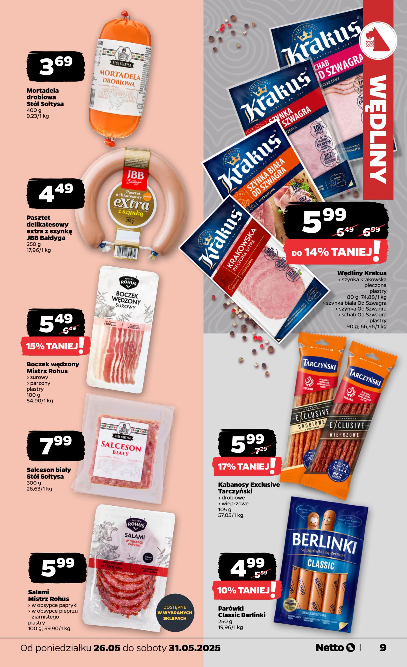netto - Netto gazetka ważna od 26.05. - 31.05. - page: 9