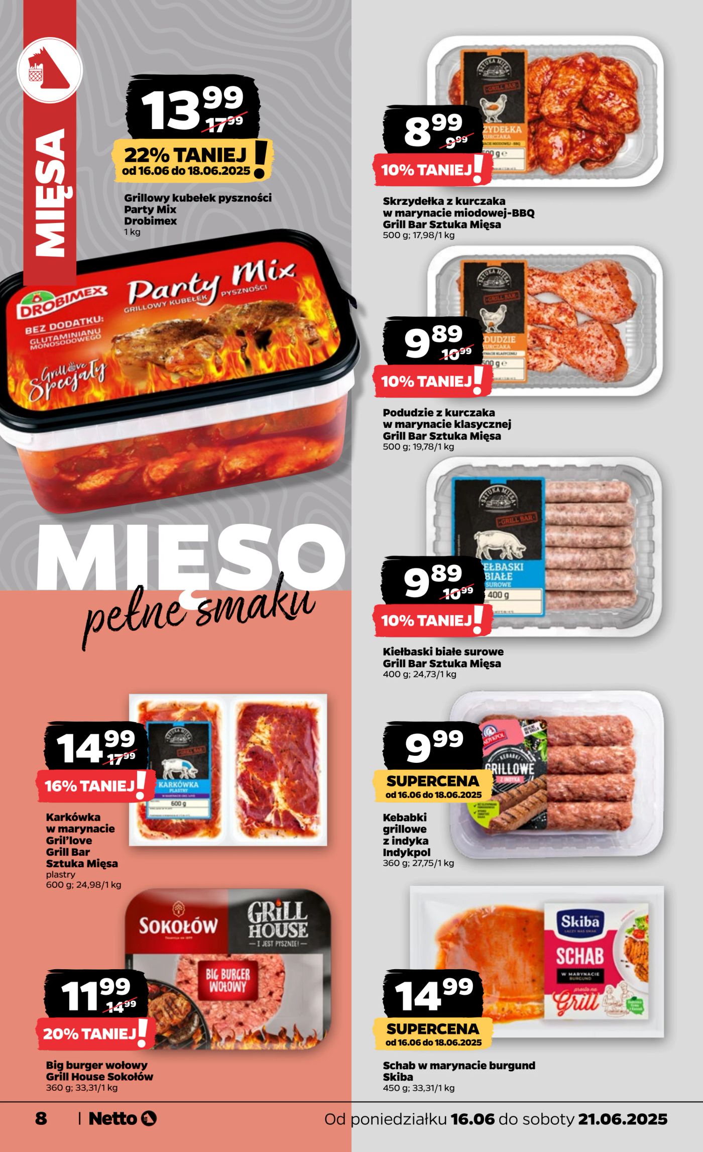 netto - Gazetka Netto ważna od 16.06. - 21.06. - page: 8