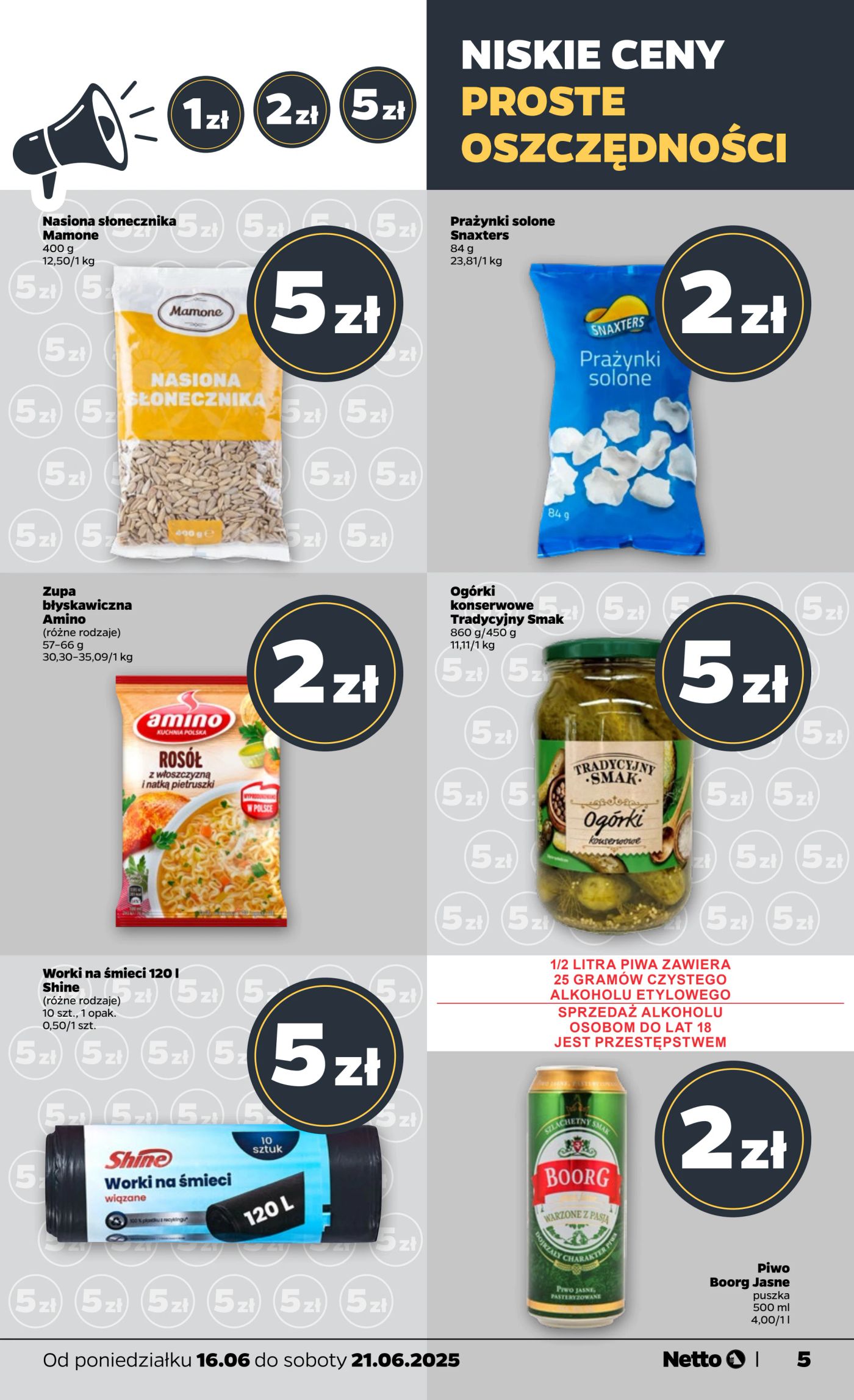 netto - Gazetka Netto ważna od 16.06. - 21.06. - page: 5