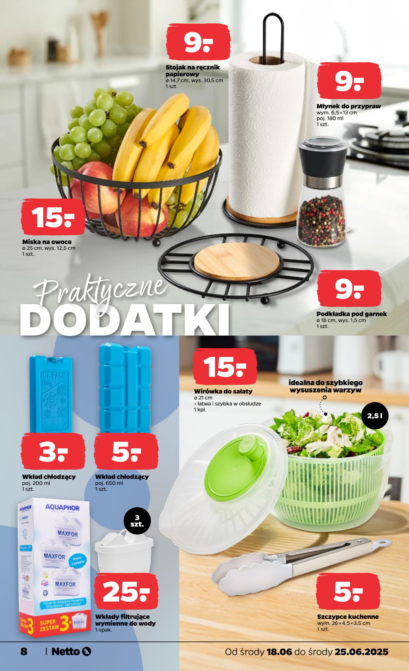 netto - Gazetka Netto - Non food ważna od 18.06. - 25.06. - page: 8