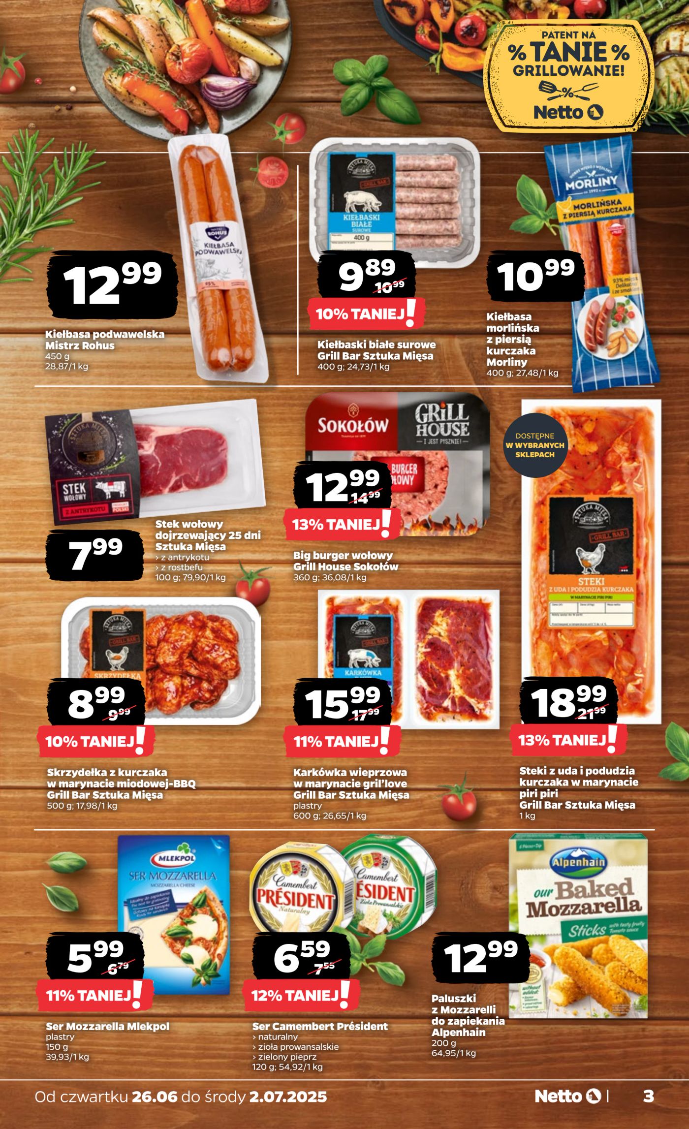 netto - Gazetka Netto - Food ważna od 26.06. - 02.07. - page: 3