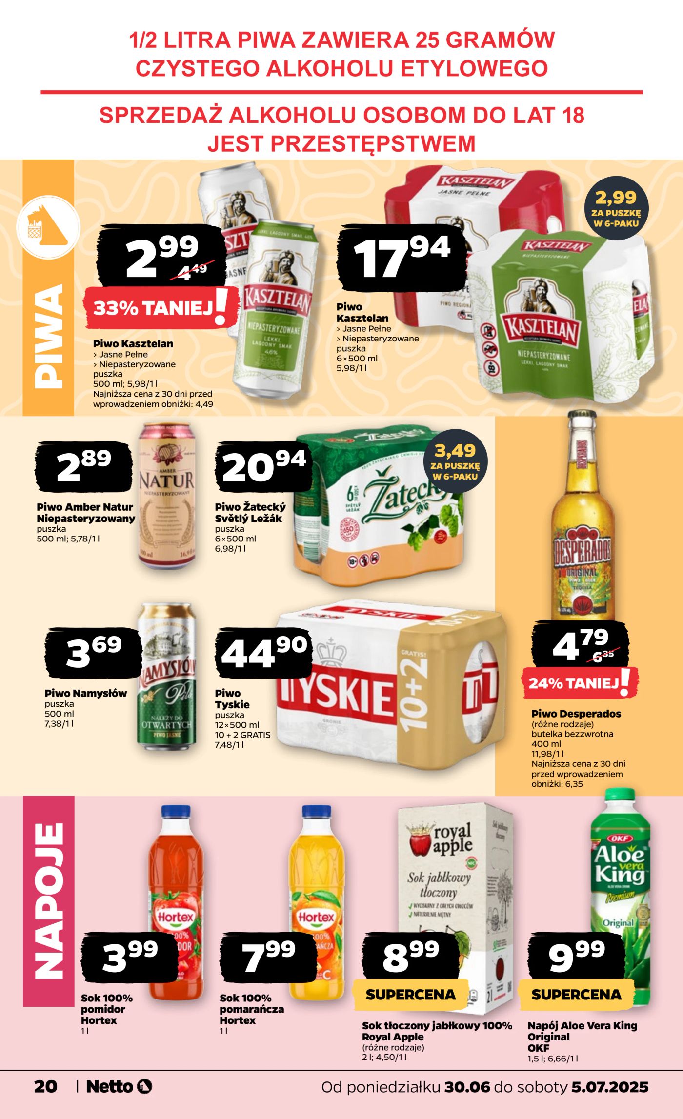 netto - Gazetka Netto ważna od 30.06. - 05.07. - page: 20