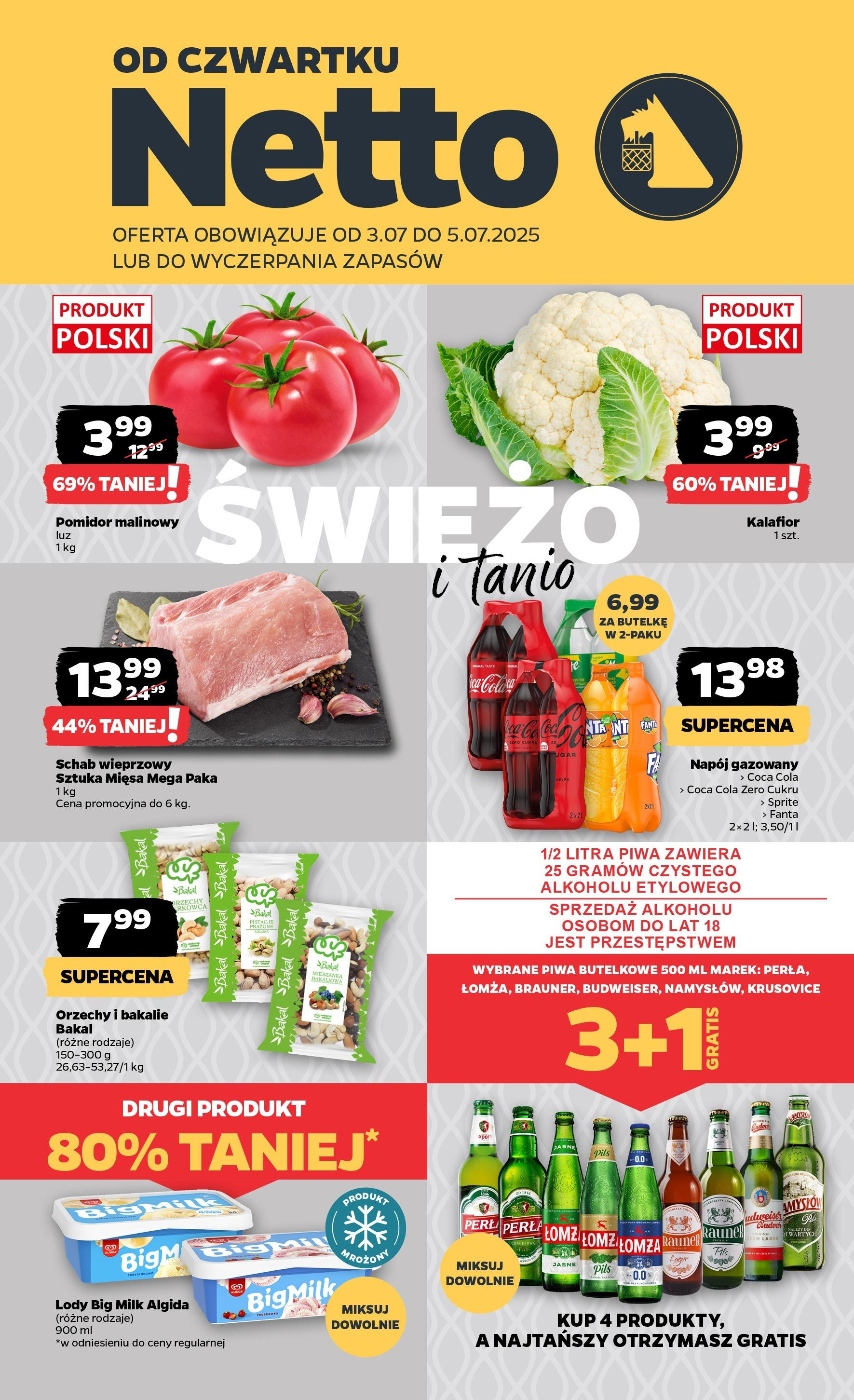 netto - Gazetka Netto ważna od 03.07. - 05.07.
