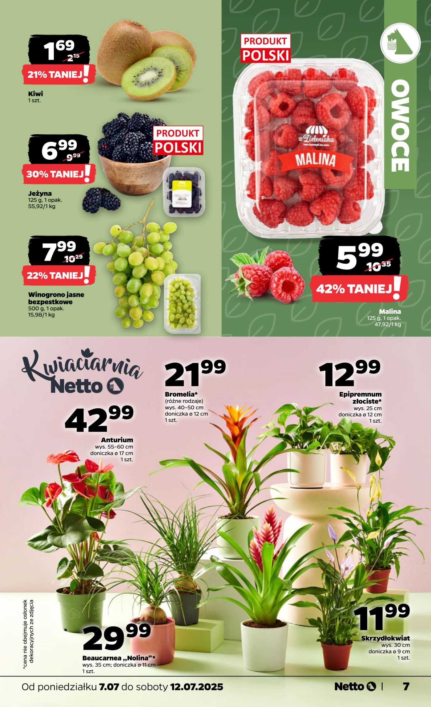 netto - Gazetka Netto ważna od 07.07. - 12.07. - page: 7