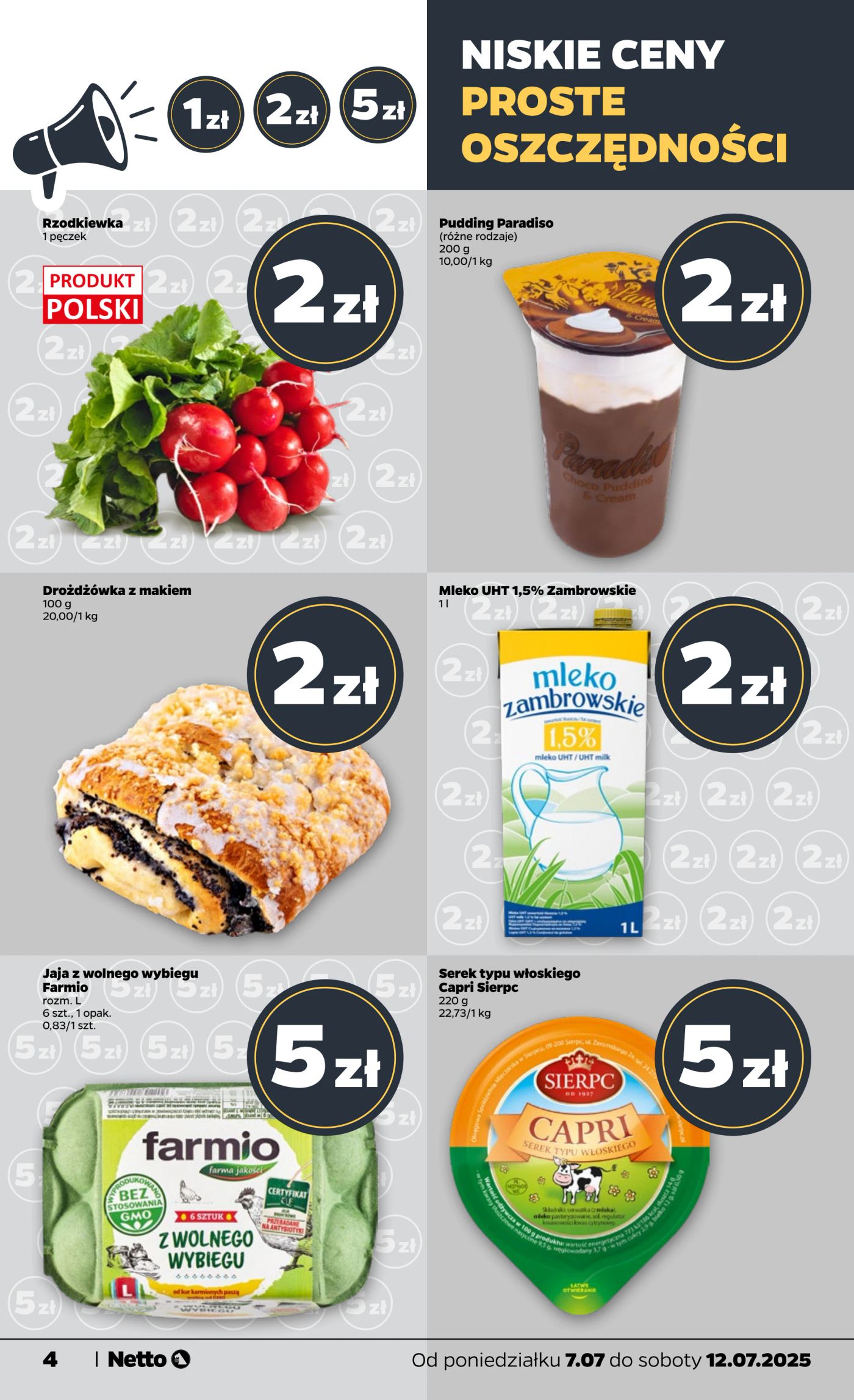 netto - Gazetka Netto ważna od 07.07. - 12.07. - page: 4