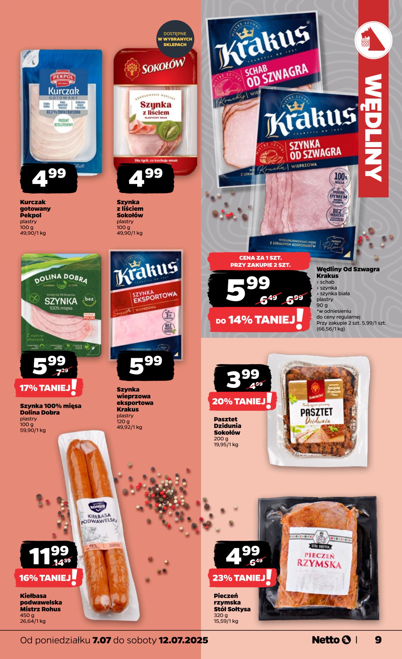 netto - Gazetka Netto ważna od 07.07. - 12.07. - page: 9
